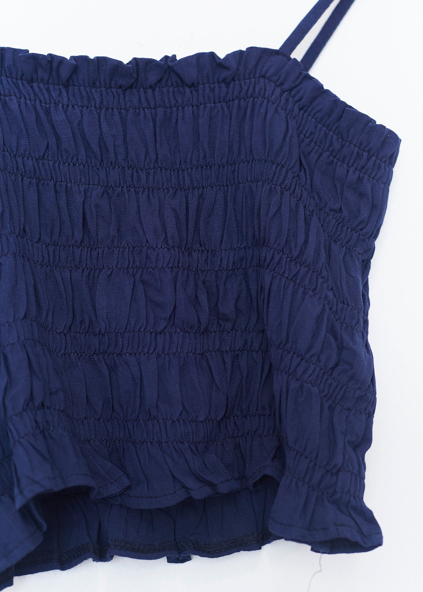 Ruched textured top