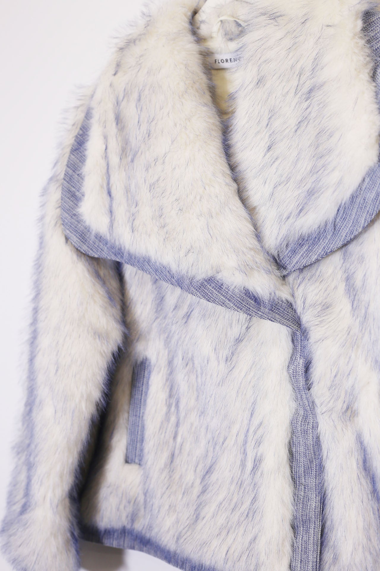 Chaqueta efecto pelo