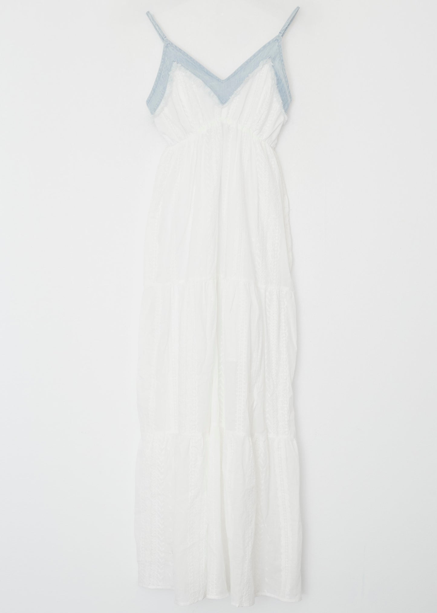 Vestido batista denim