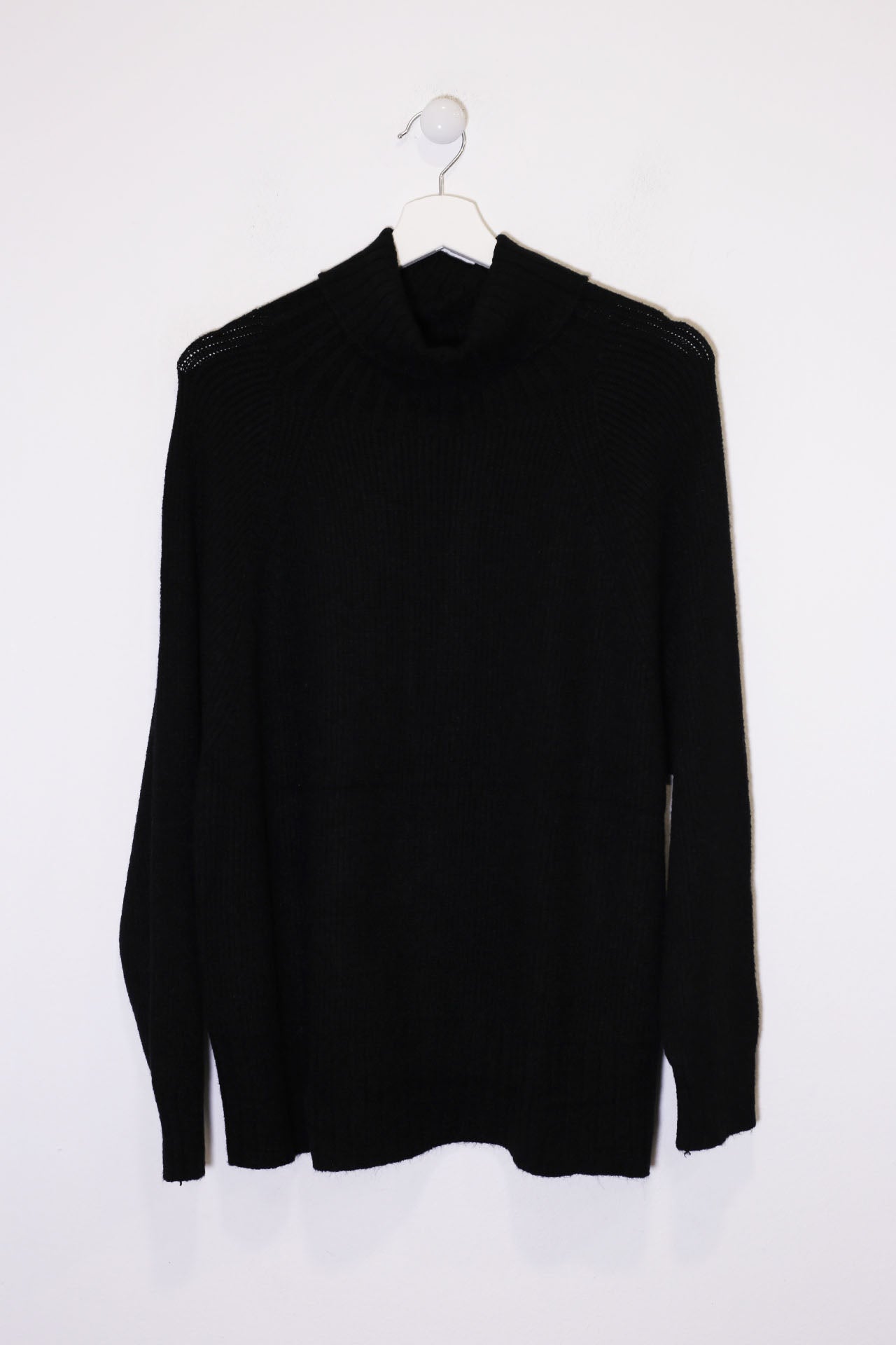 Jersey sin costuras cuello alto