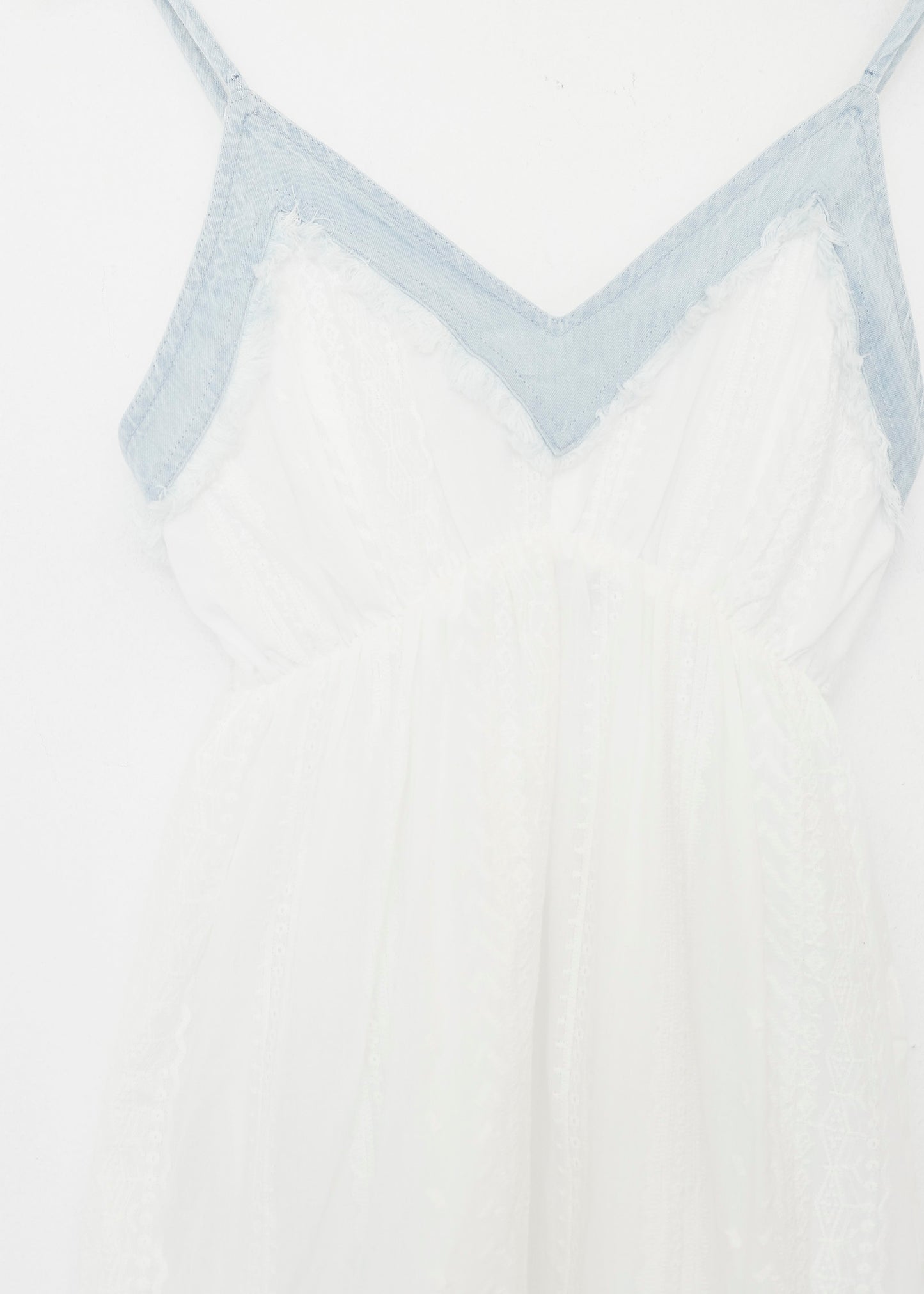 Vestido batista denim