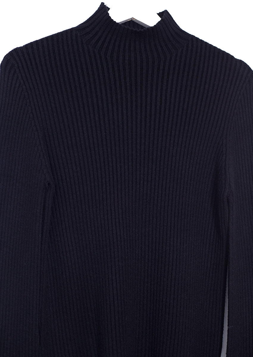 Flared sleeve sweater