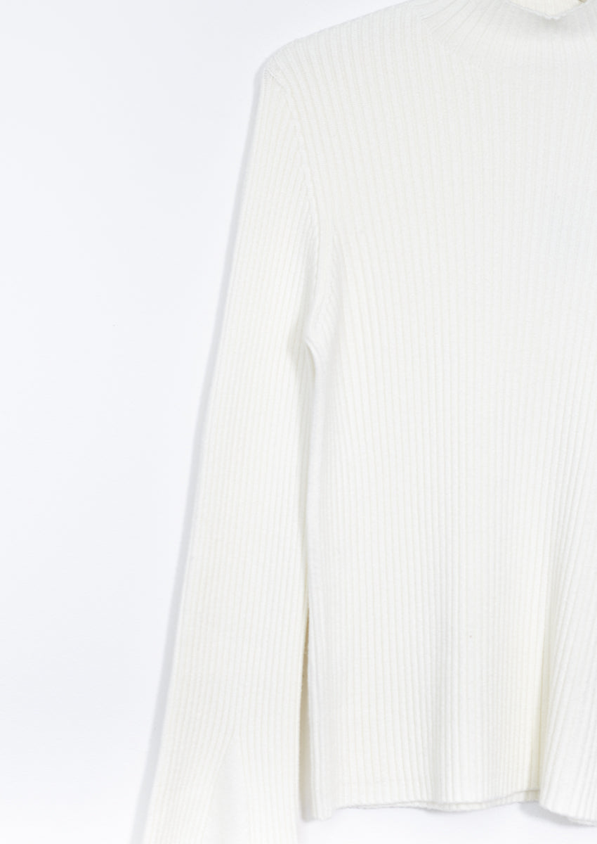 Flared sleeve sweater