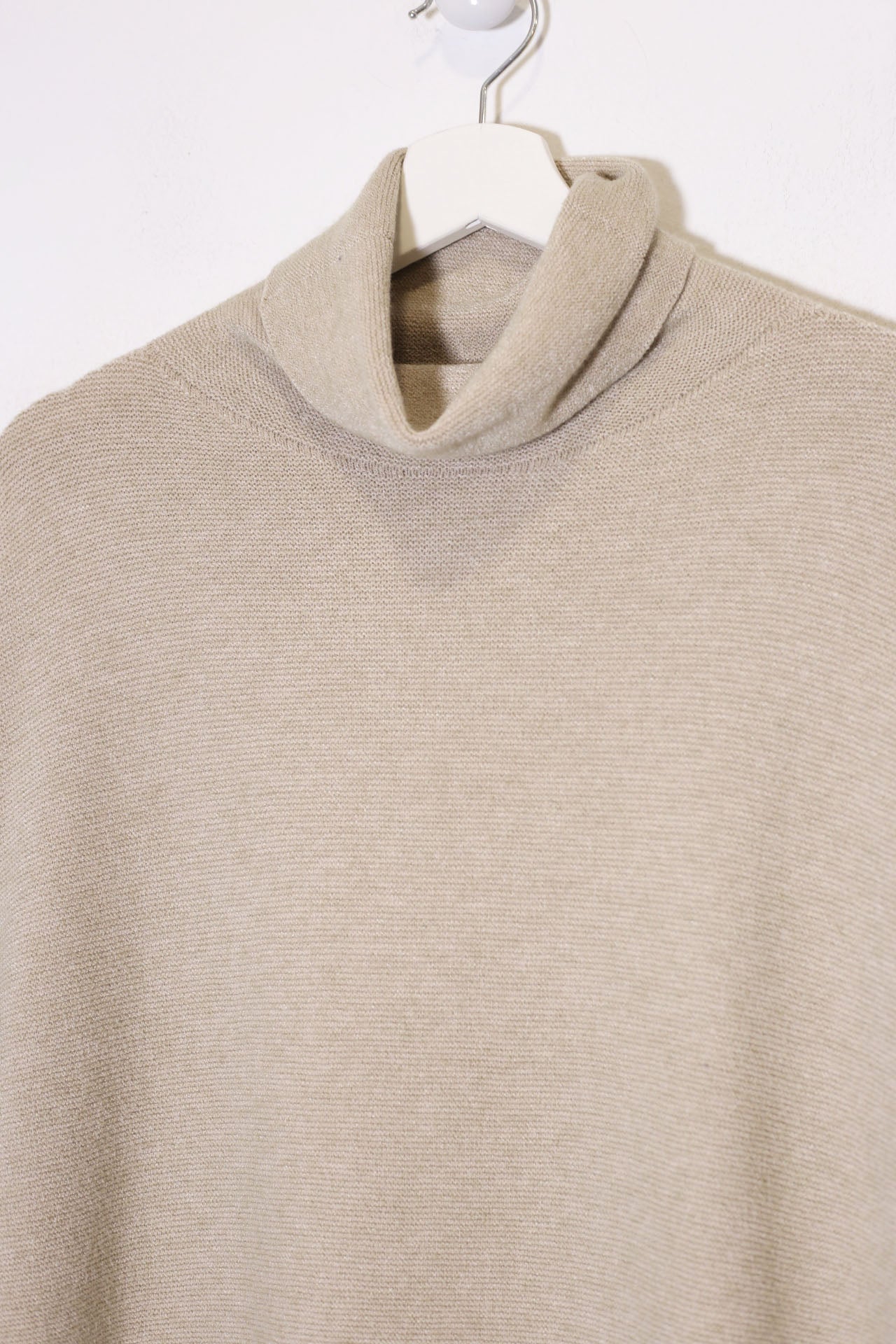 Jersey sin costuras cuello alto