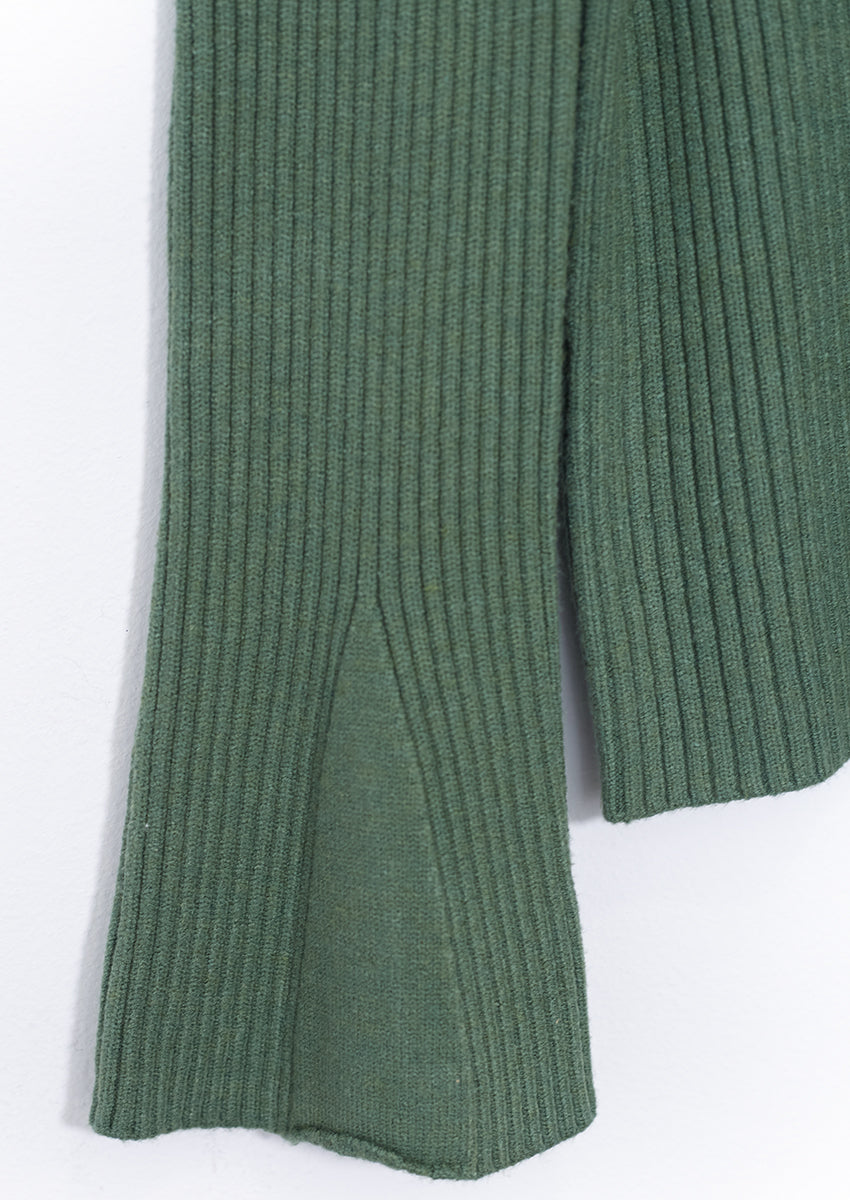 Flared sleeve sweater