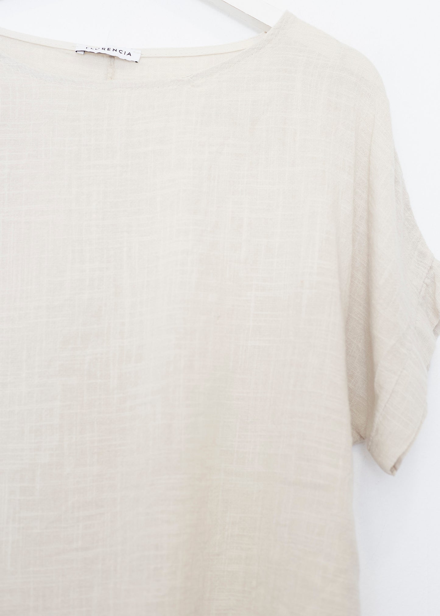 Blusa algodón trama