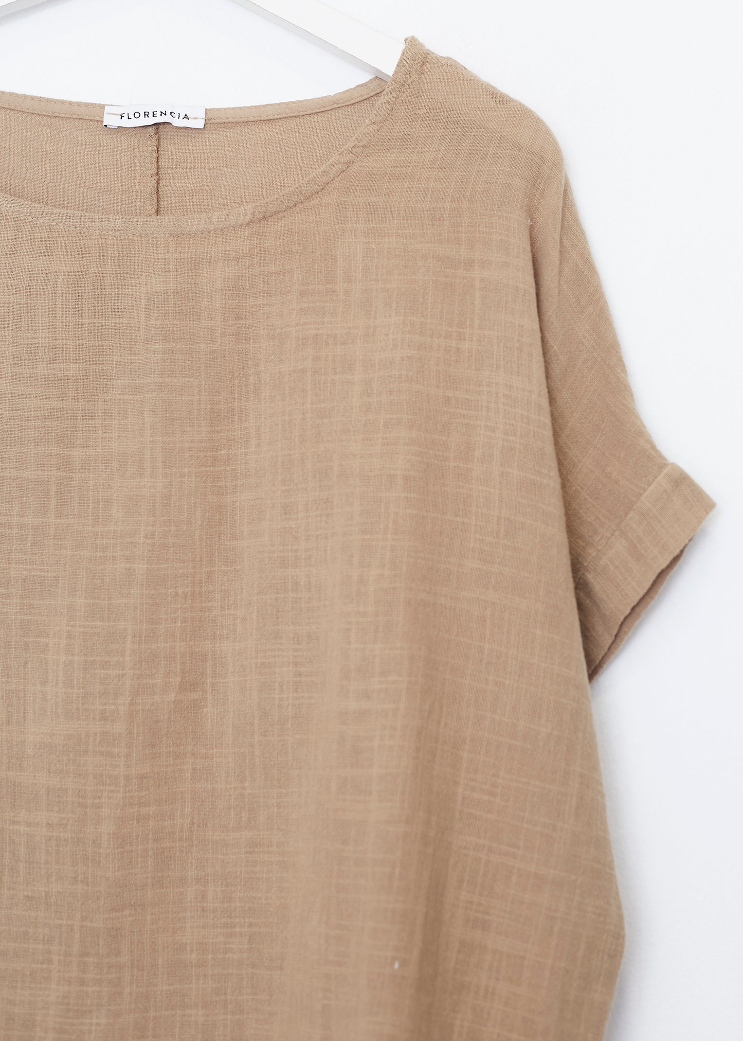 Blusa algodón trama