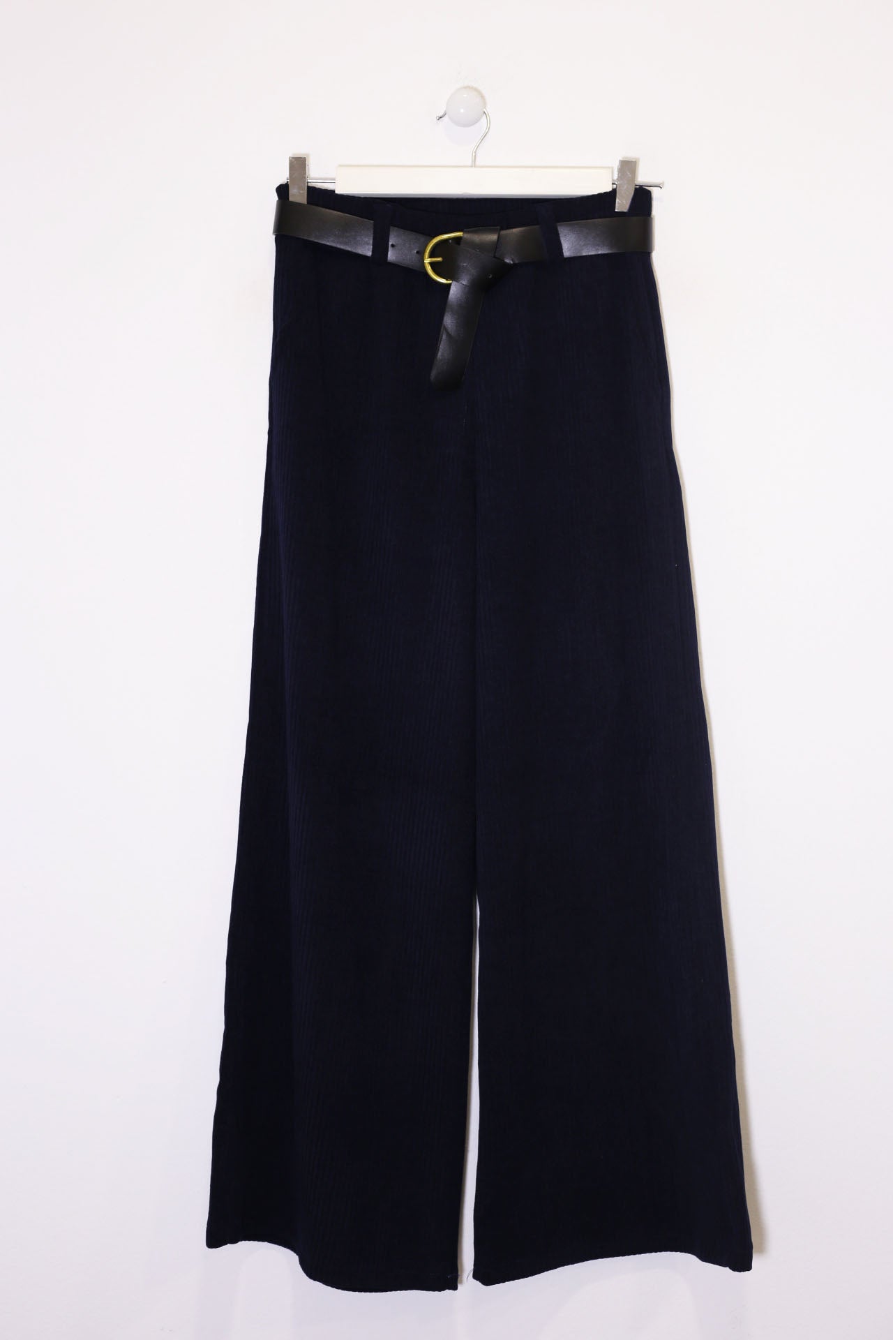 Pantalones pana palazzo