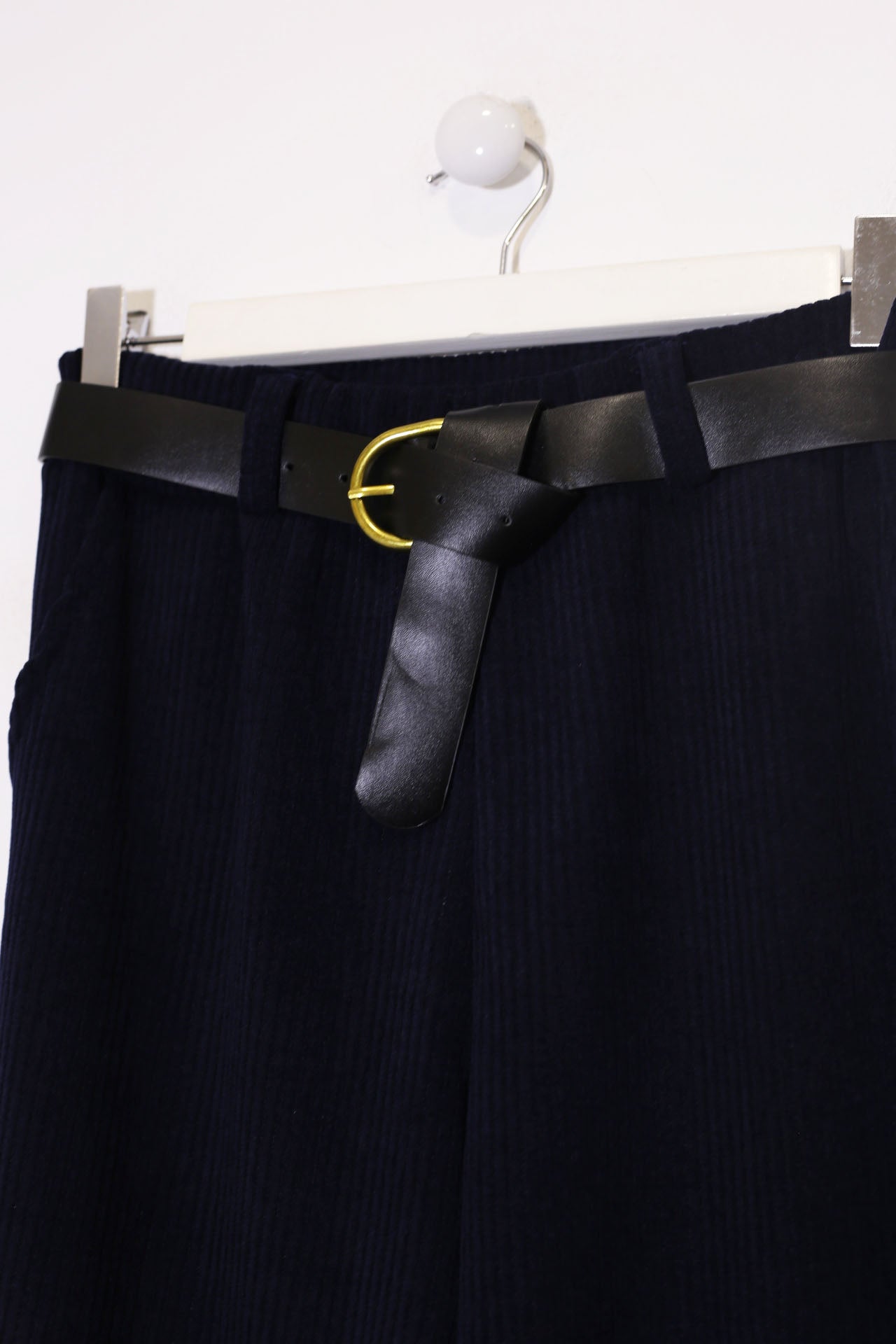 Pantalones pana palazzo