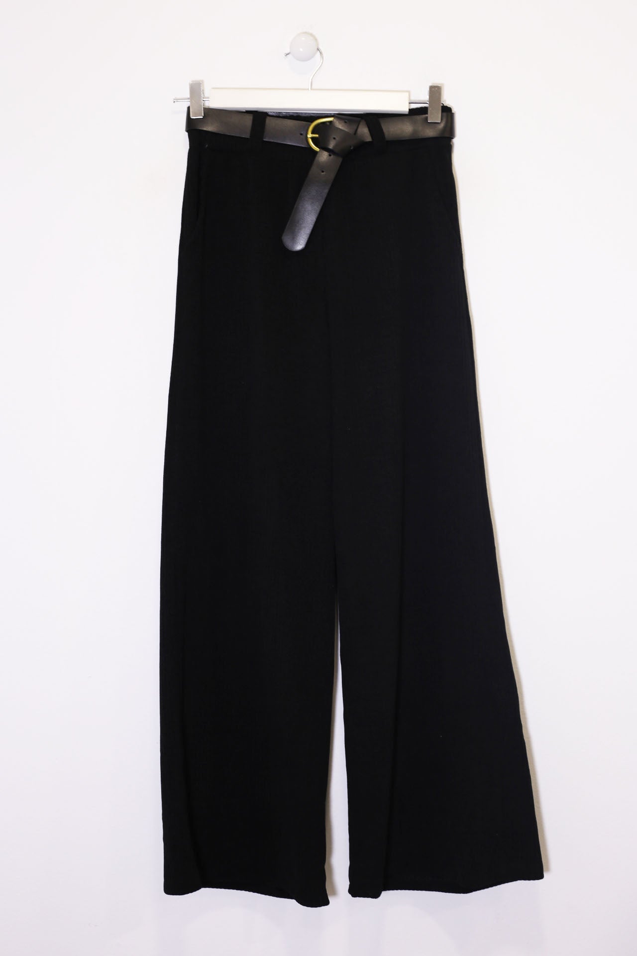 Pantalones pana palazzo