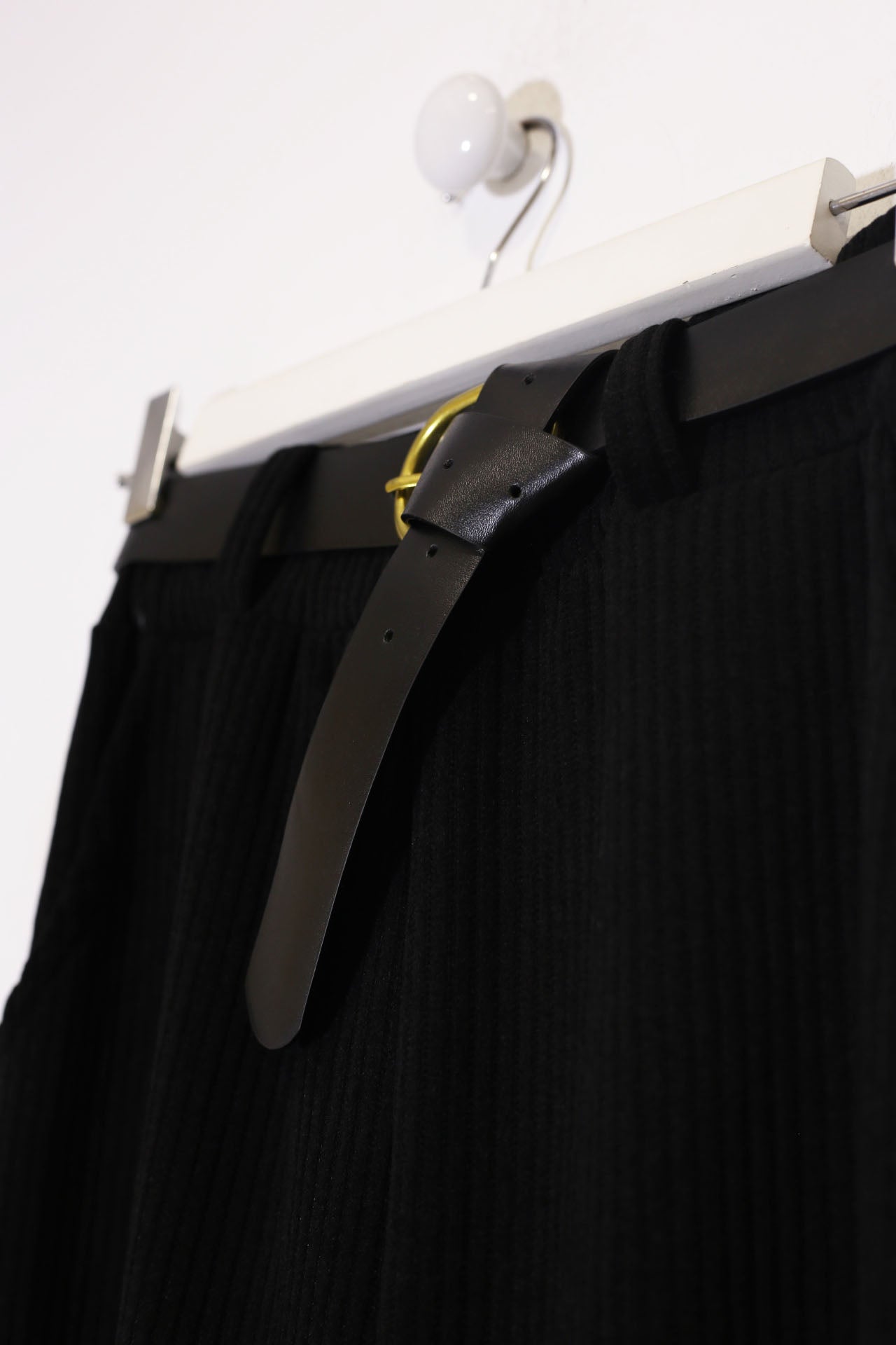 Pantalones pana palazzo