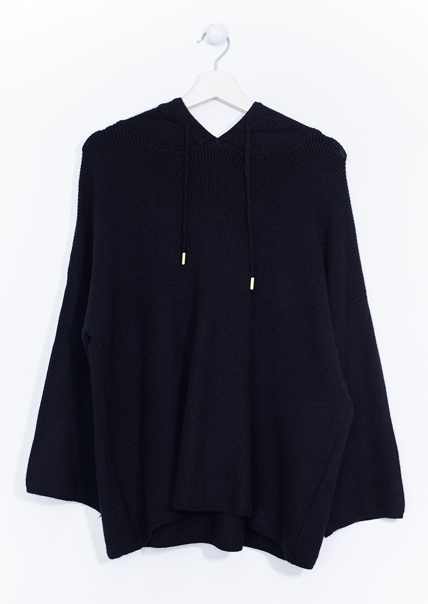 Jersey punto capucha