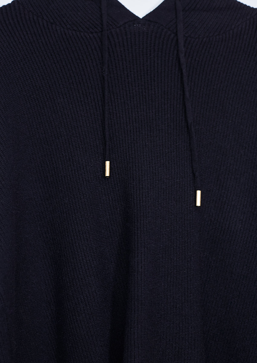 Jersey punto capucha