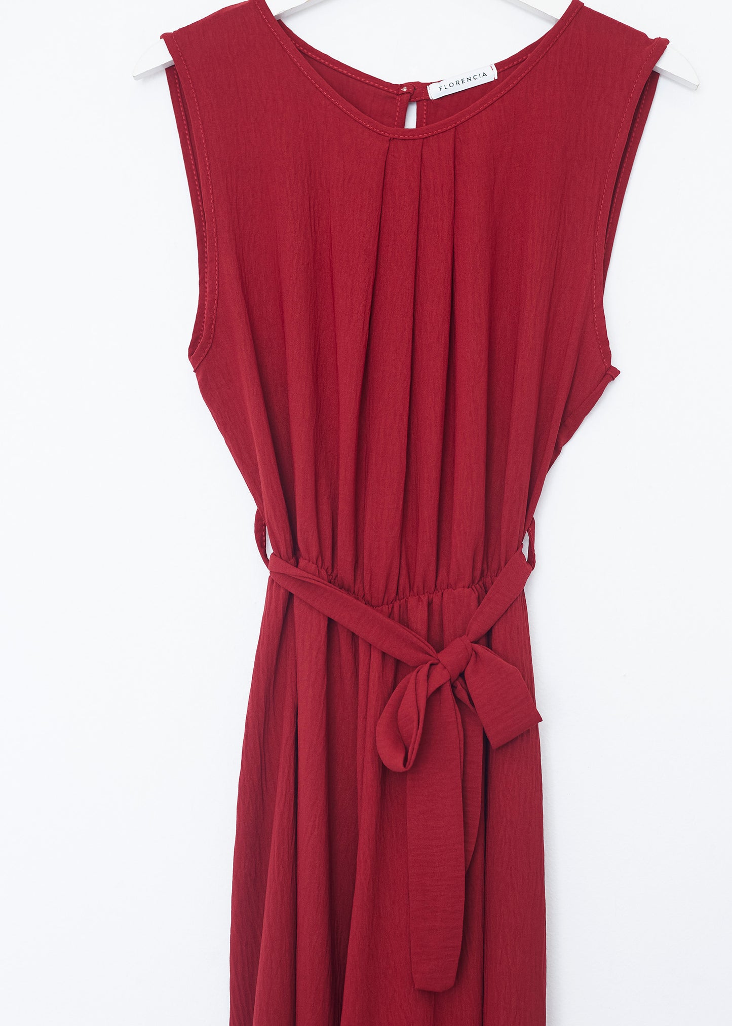 Mono cuello redondo fluido