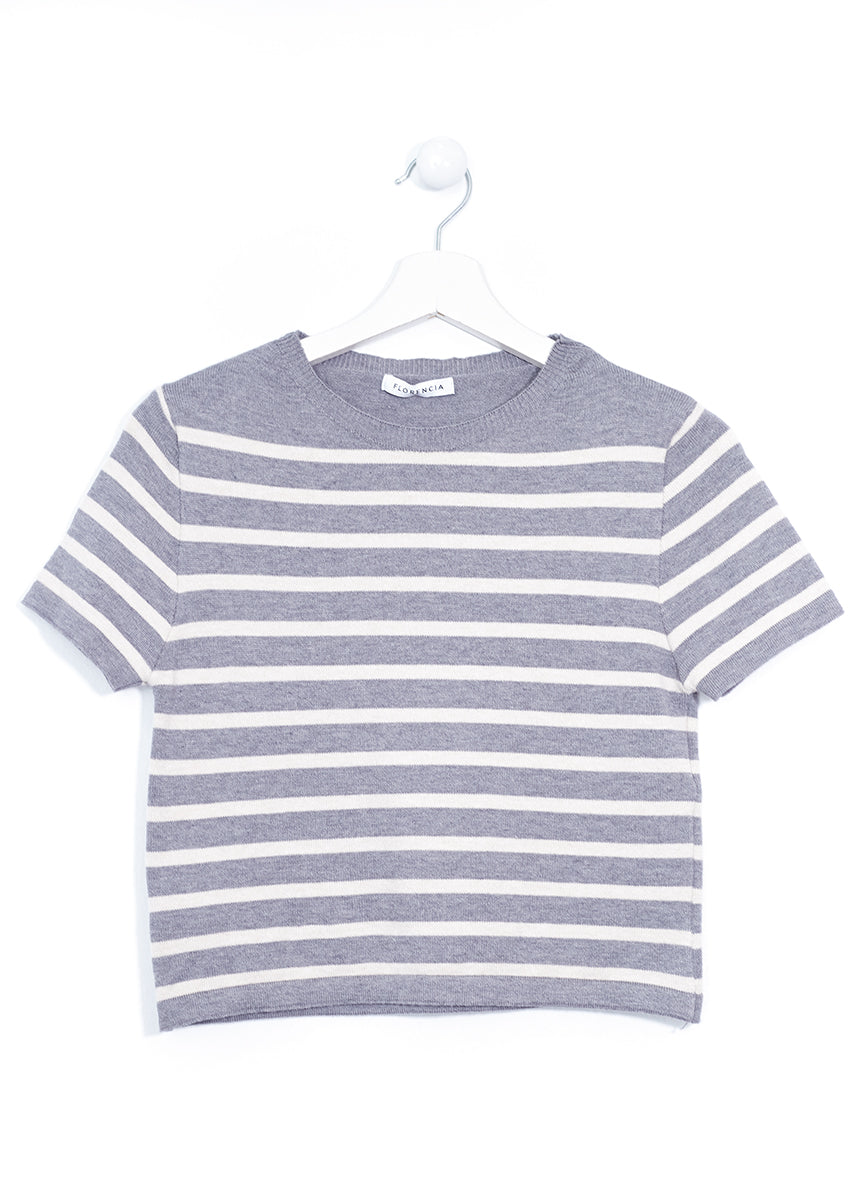 Samarreta crop ratlles