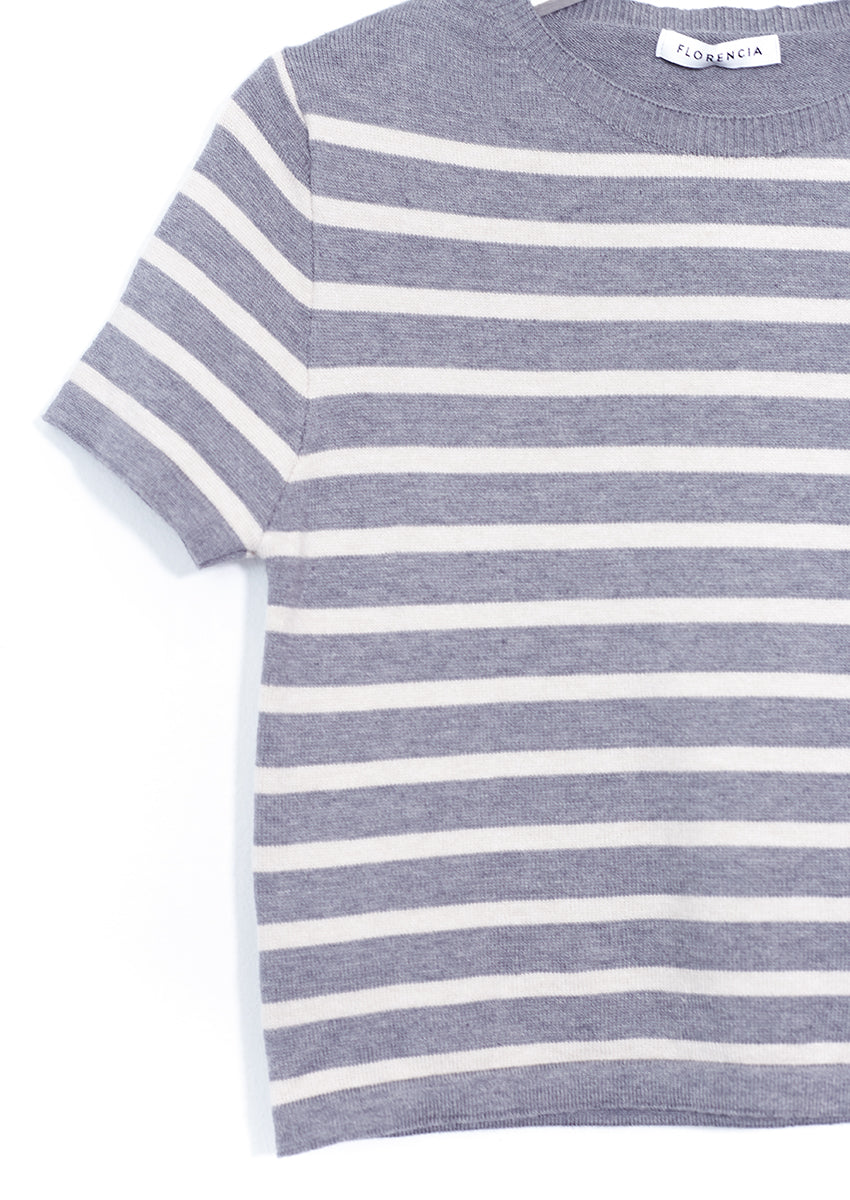 Samarreta crop ratlles