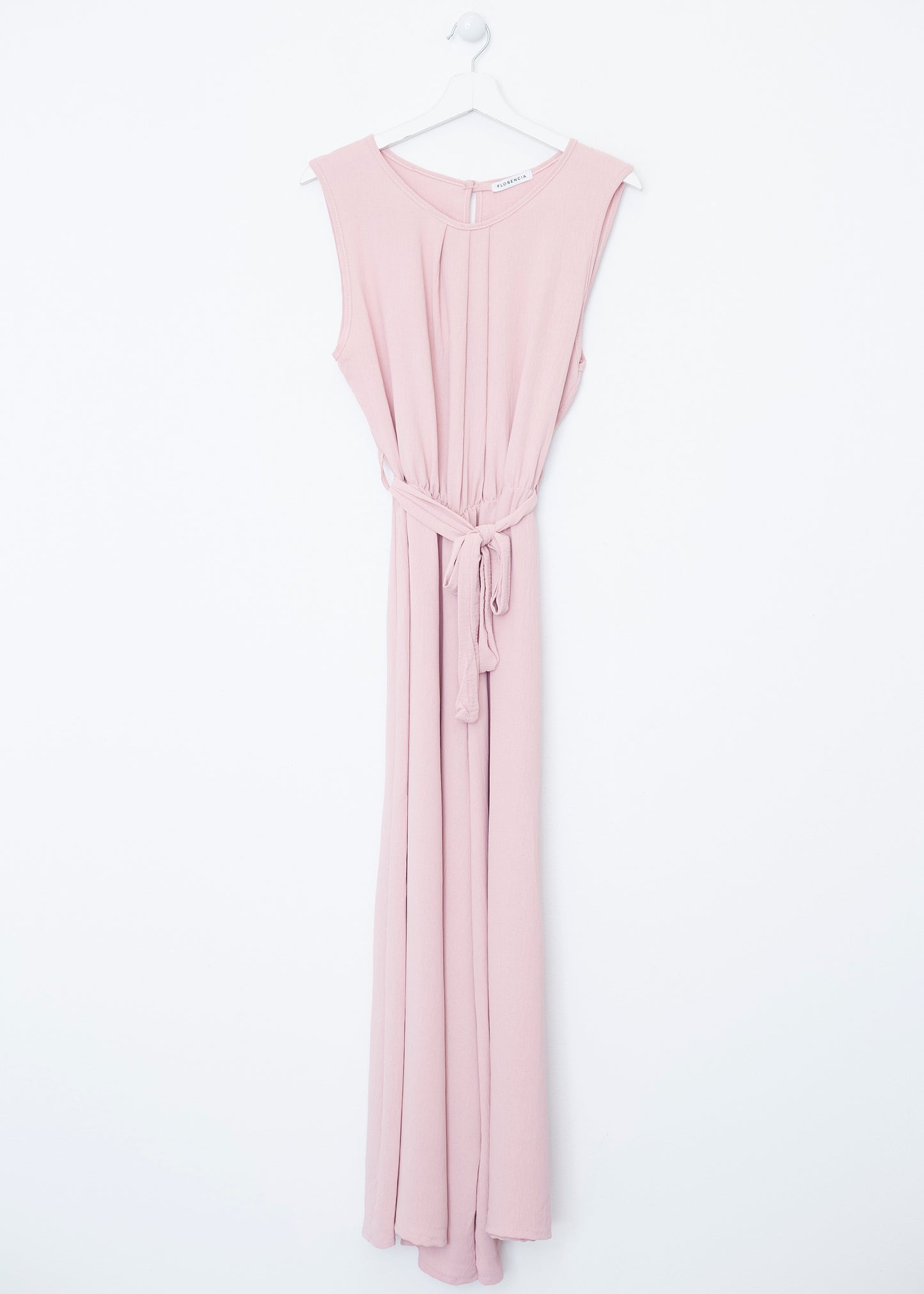 Mono cuello redondo fluido