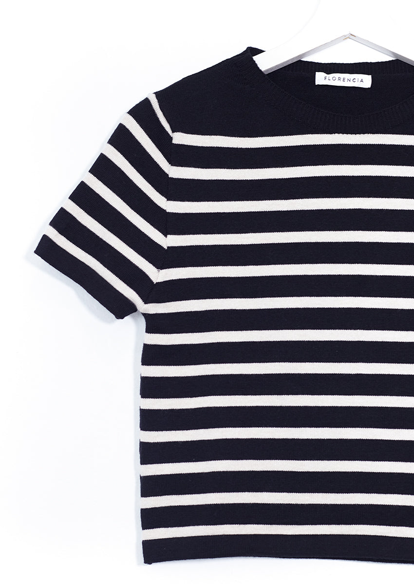 Samarreta crop ratlles