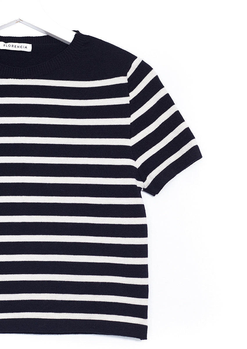 Samarreta crop ratlles