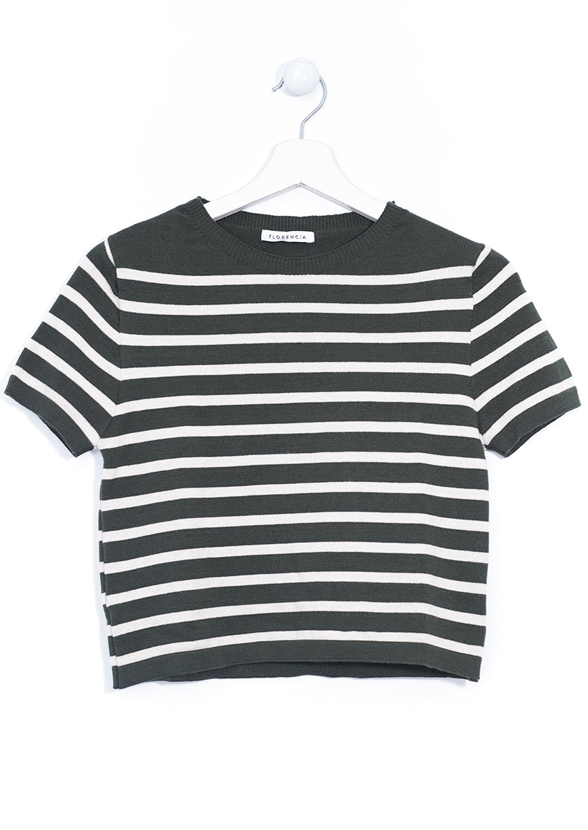 Samarreta crop ratlles