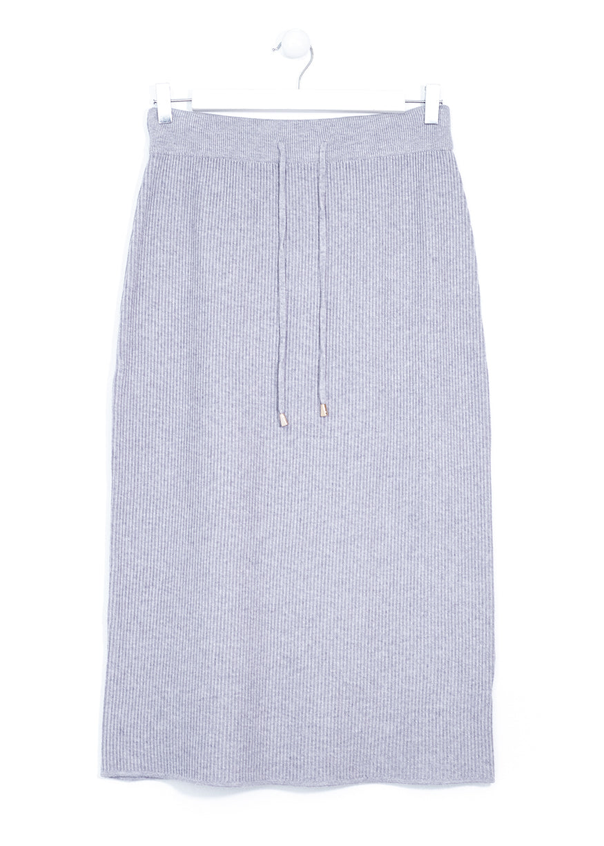 Falda larga tricot