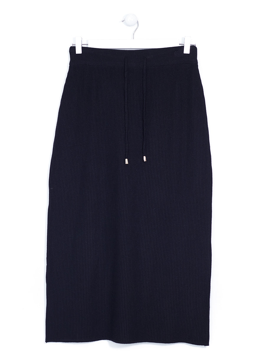 Falda larga tricot