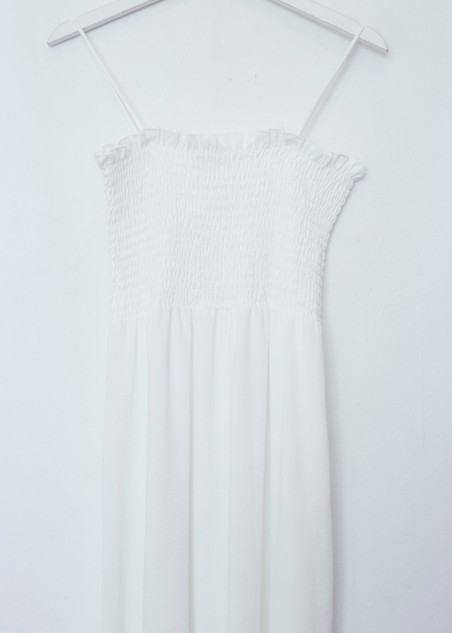 Vestido fruncido fluido