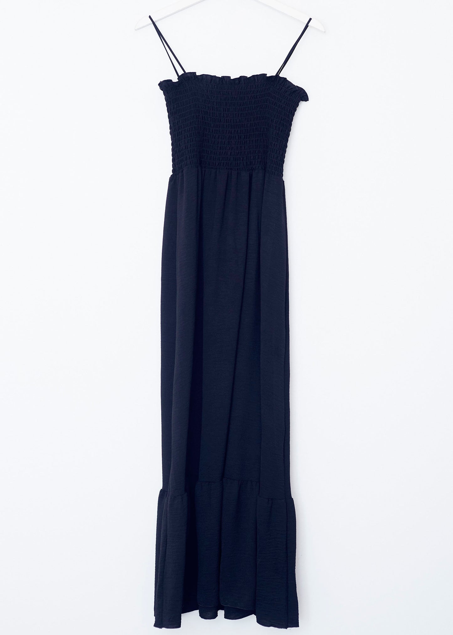 Vestido fruncido fluido