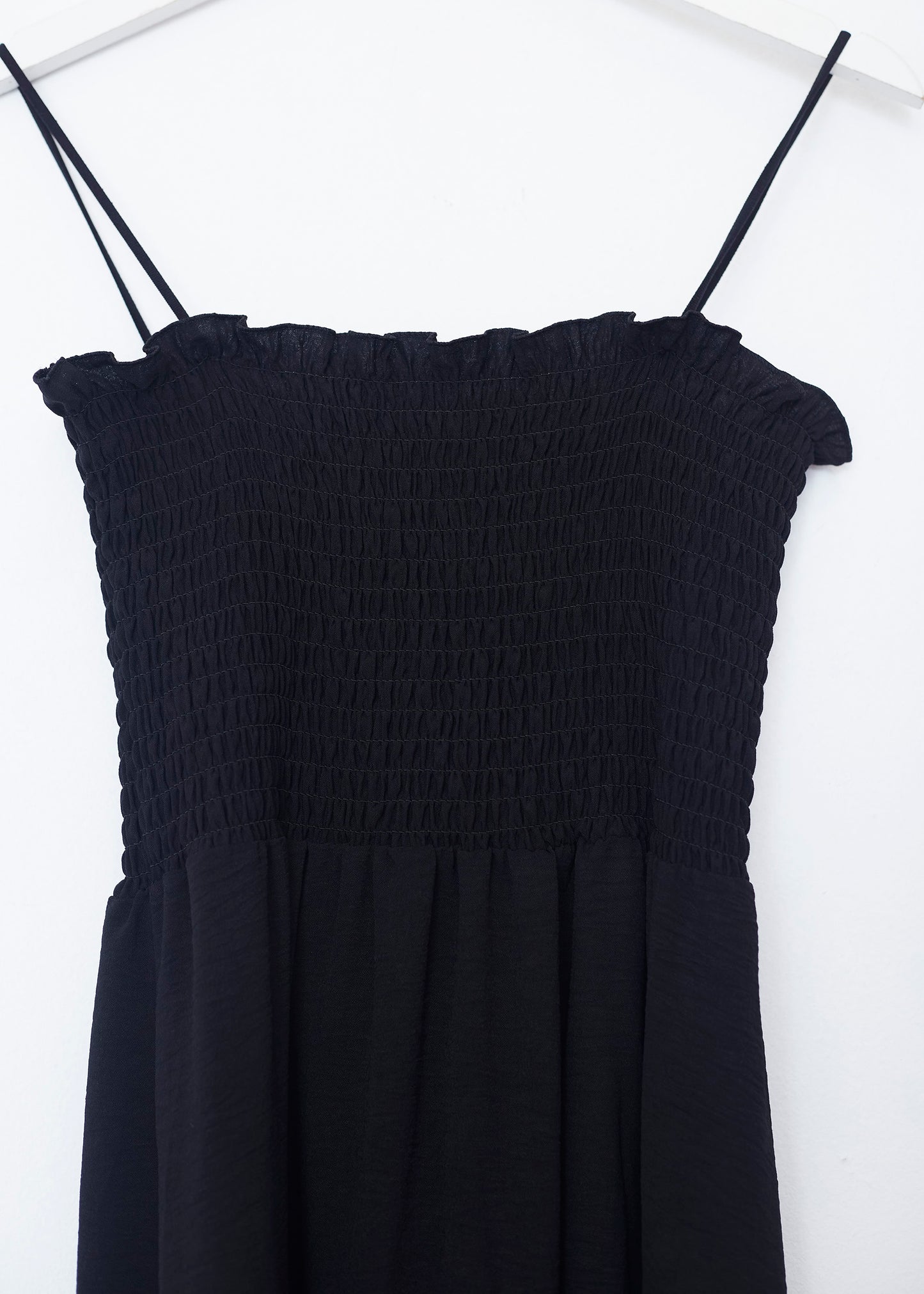 Vestido fruncido fluido