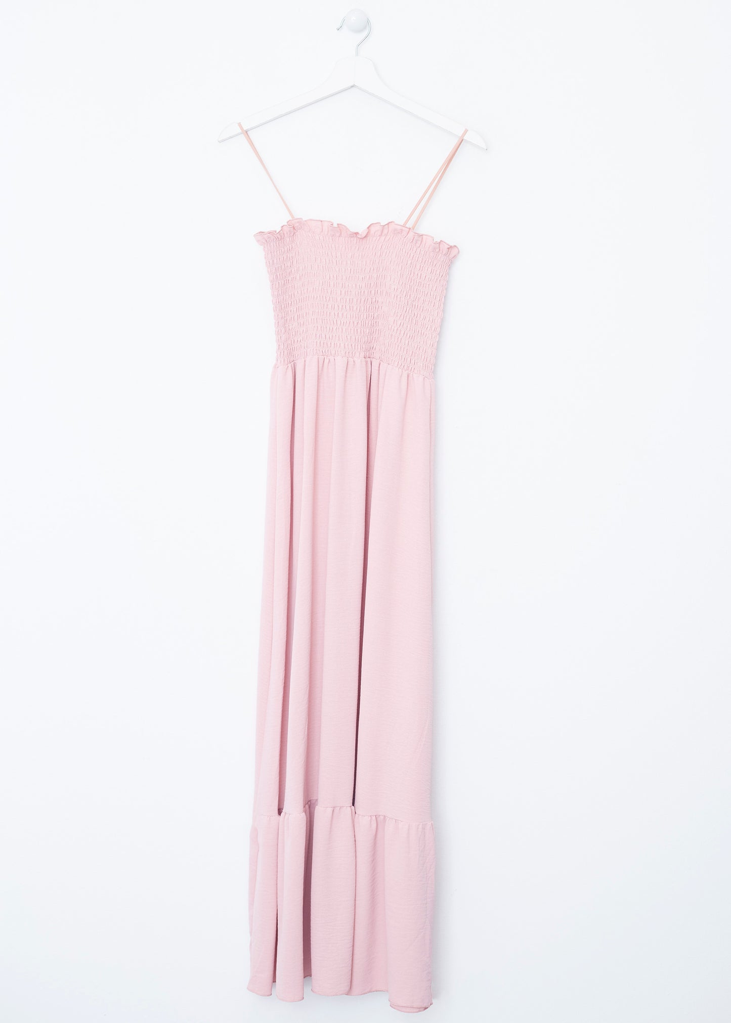 Vestido fruncido fluido