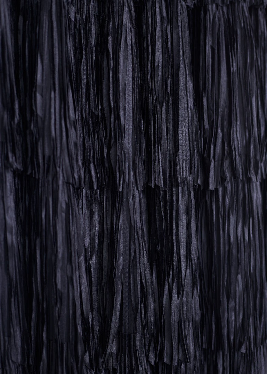 Fringed skirt
