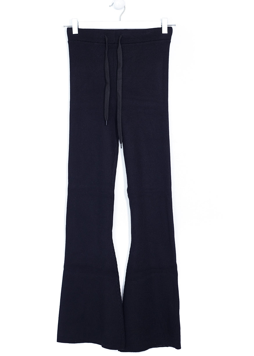 Pantalón tricot flare