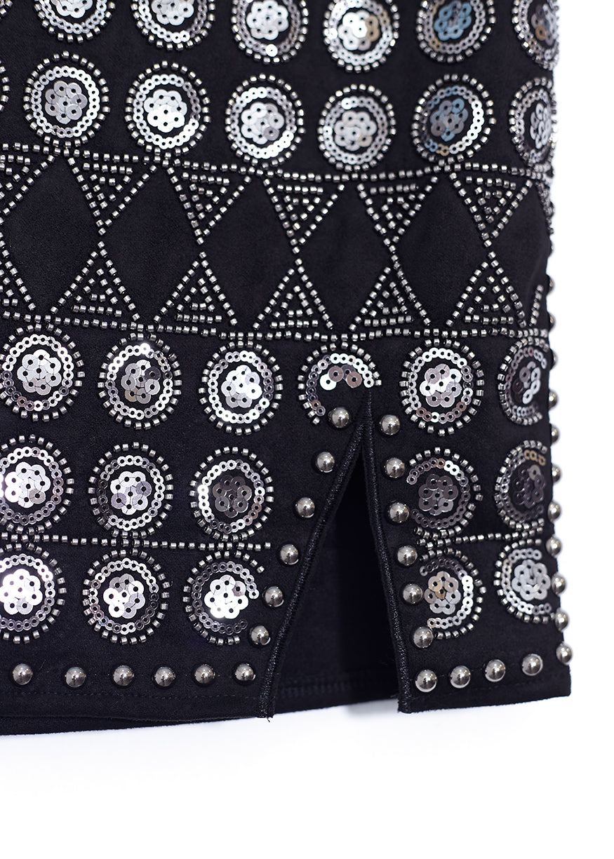 Sequin skirt