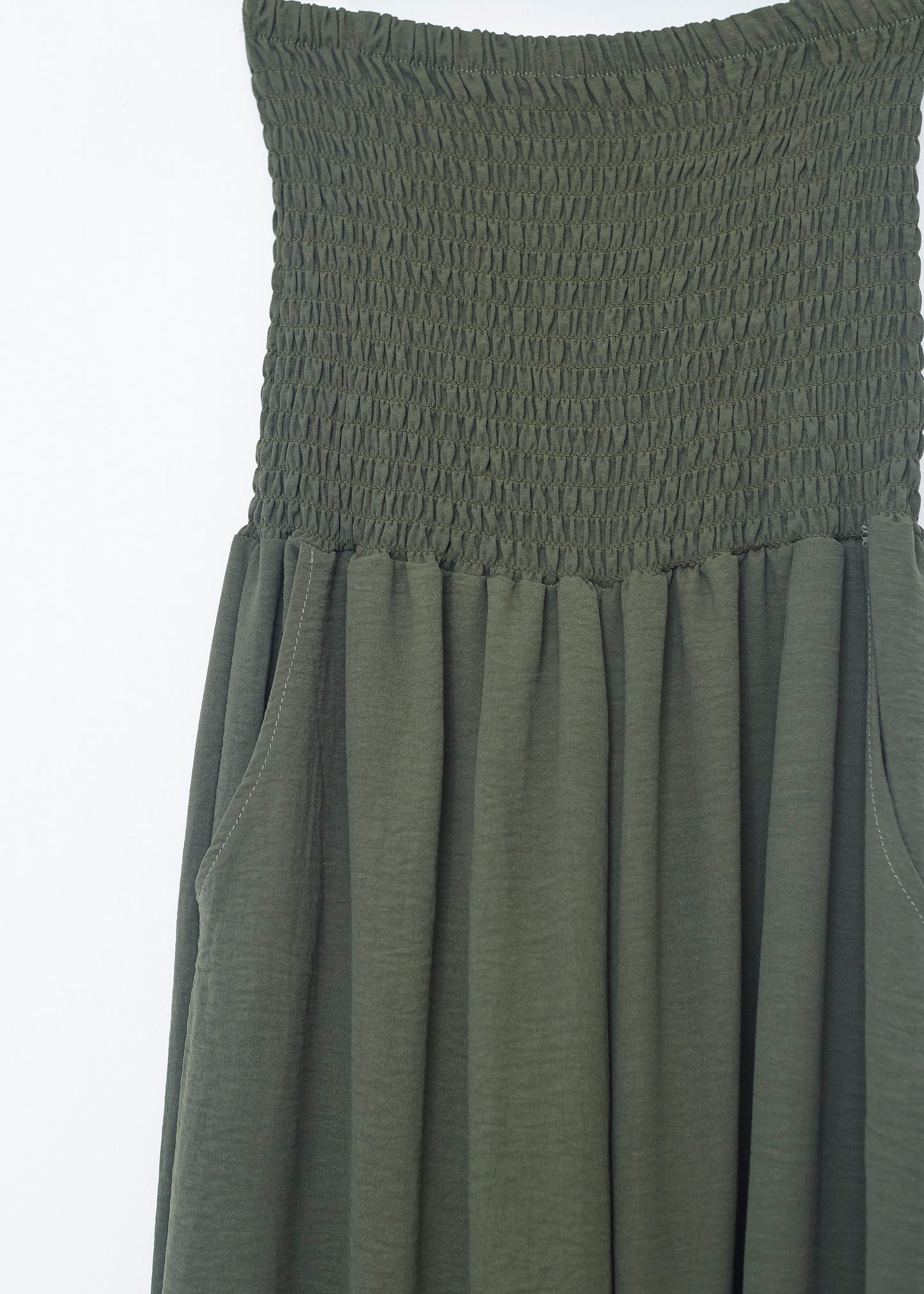 Flowy ruched jumpsuit