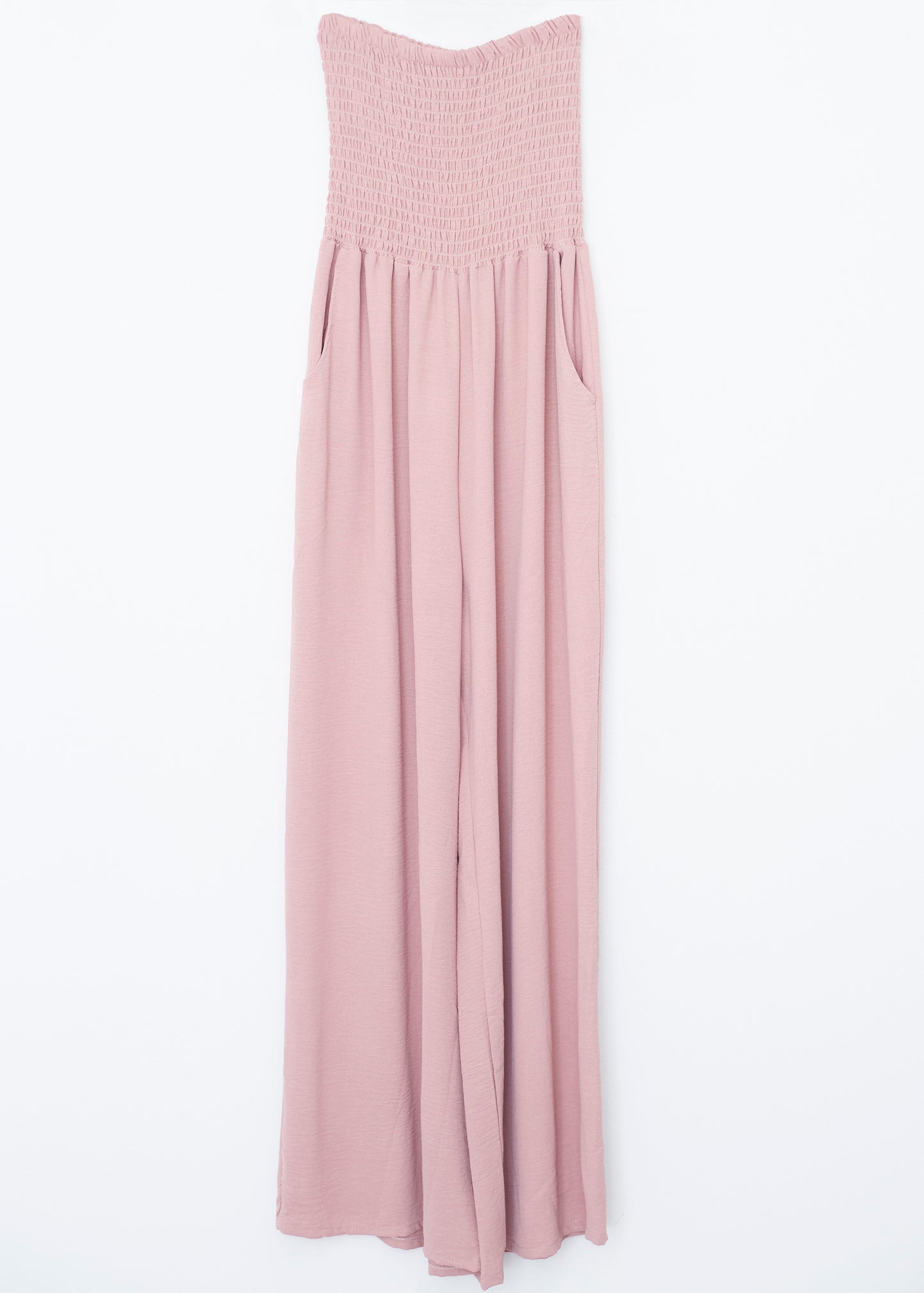 Flowy ruched jumpsuit