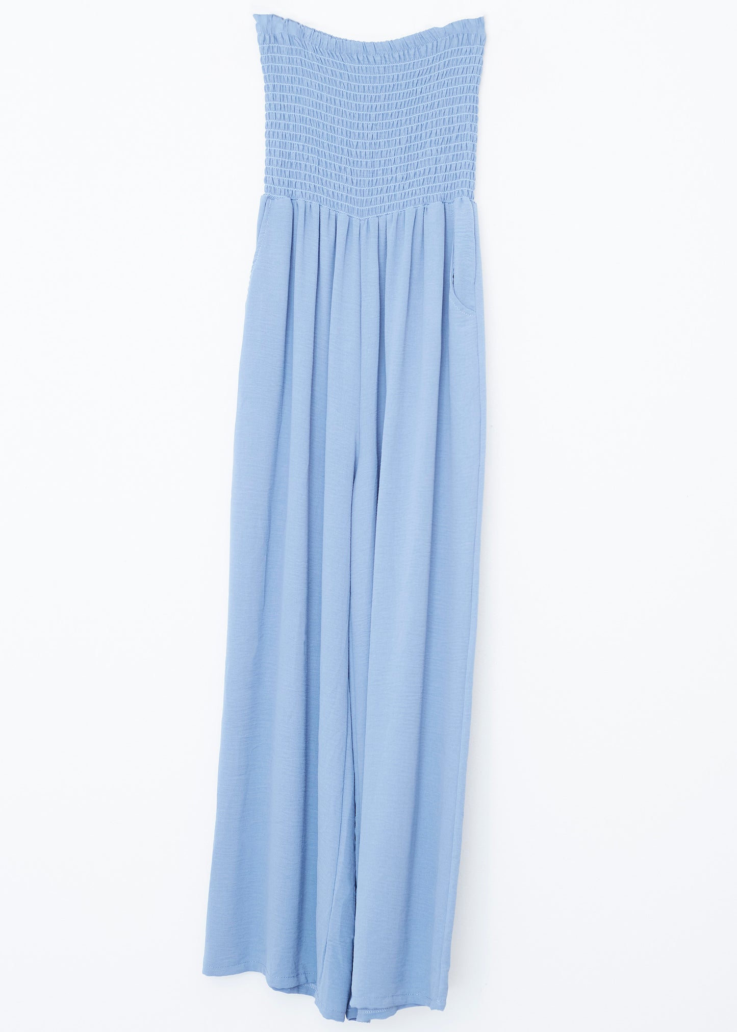 Flowy ruched jumpsuit