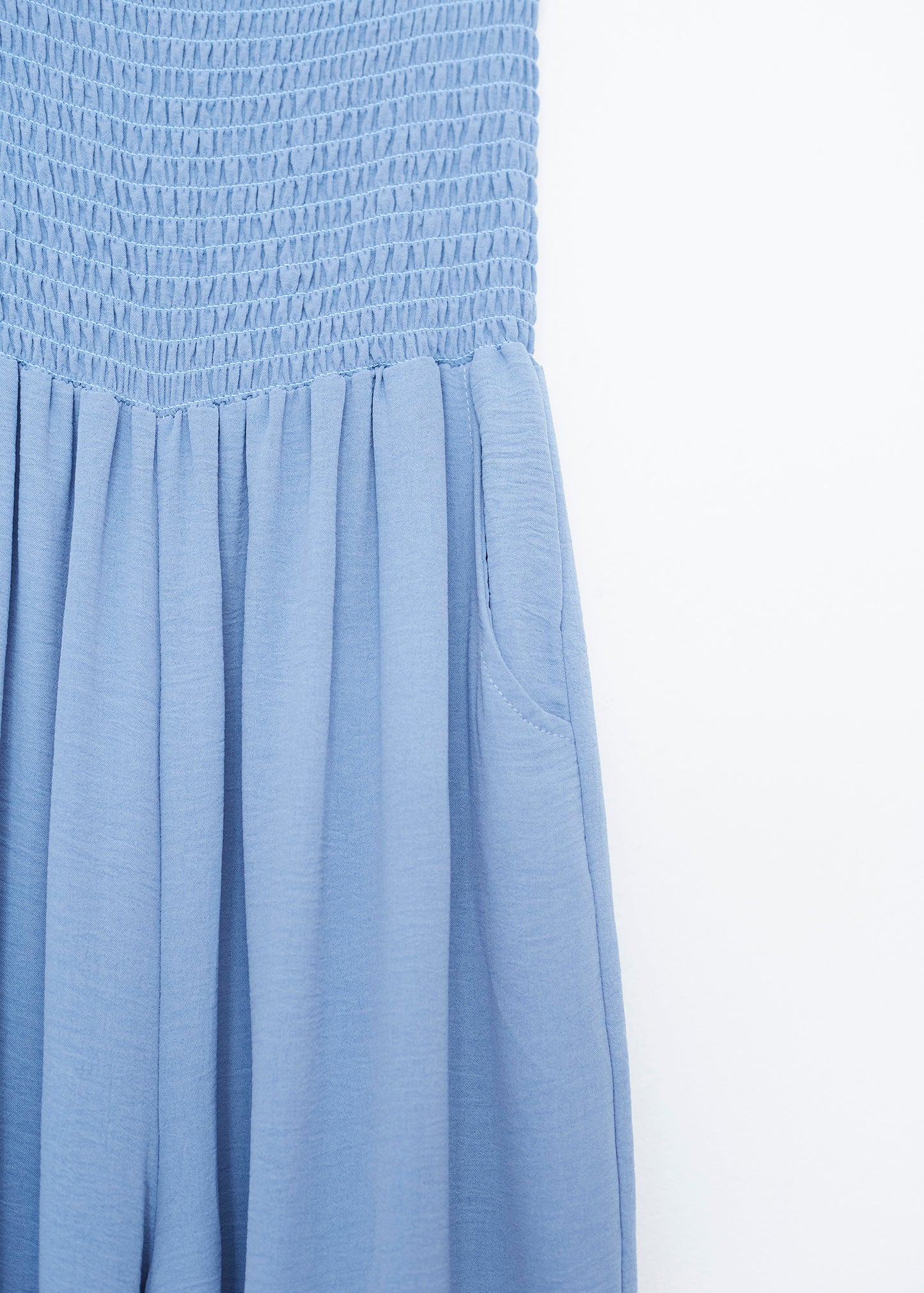 Flowy ruched jumpsuit
