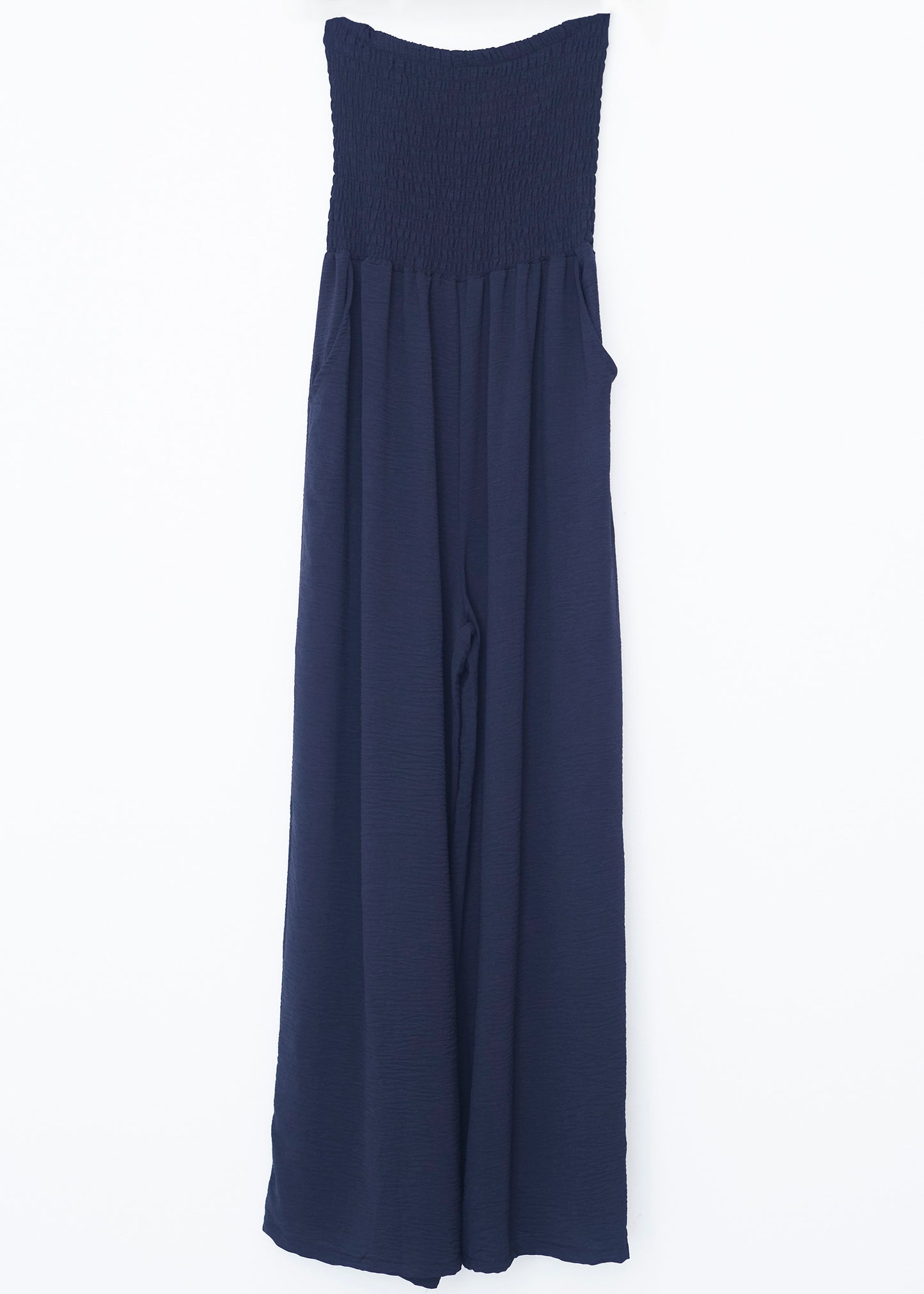 Flowy ruched jumpsuit