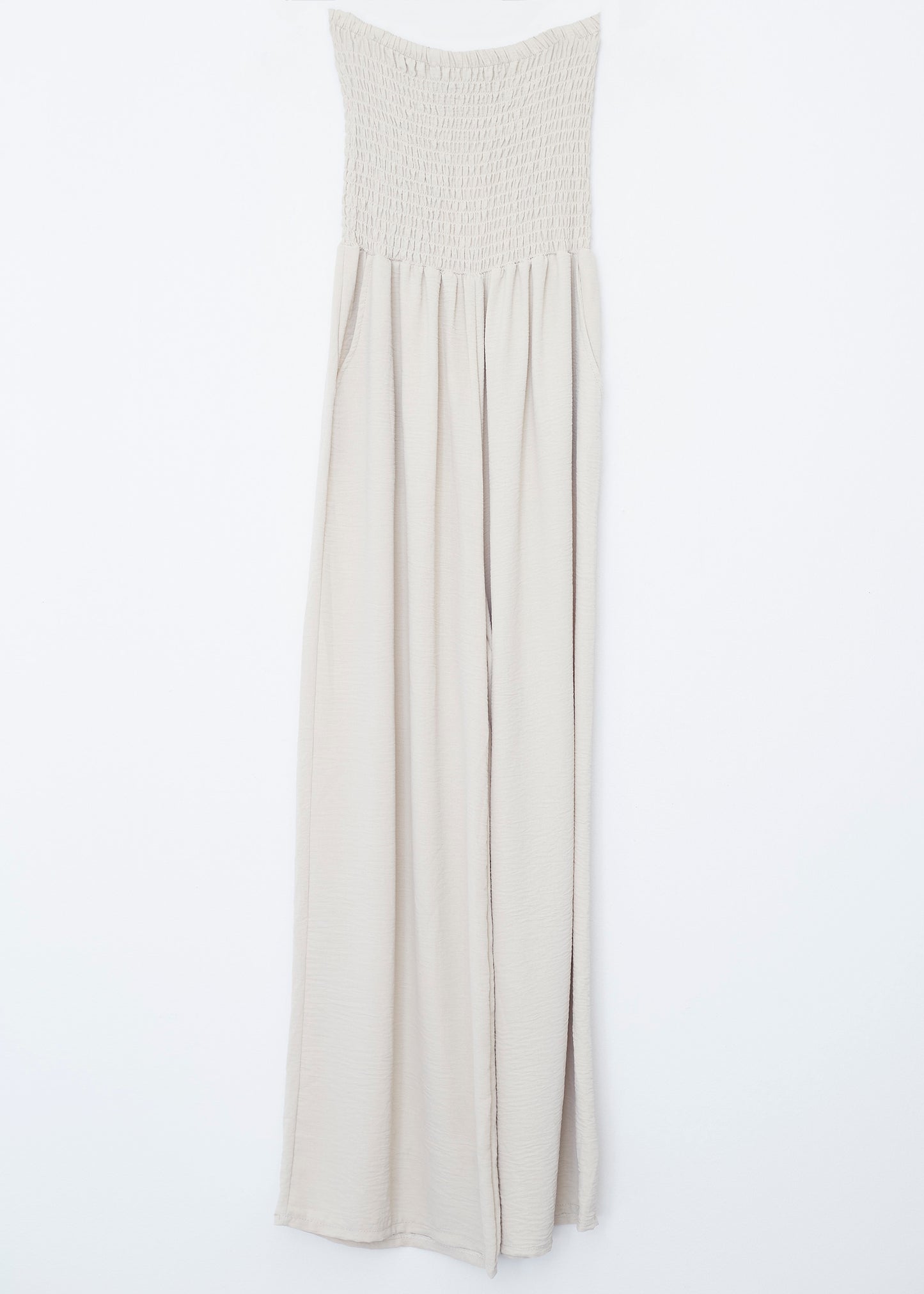 Flowy ruched jumpsuit