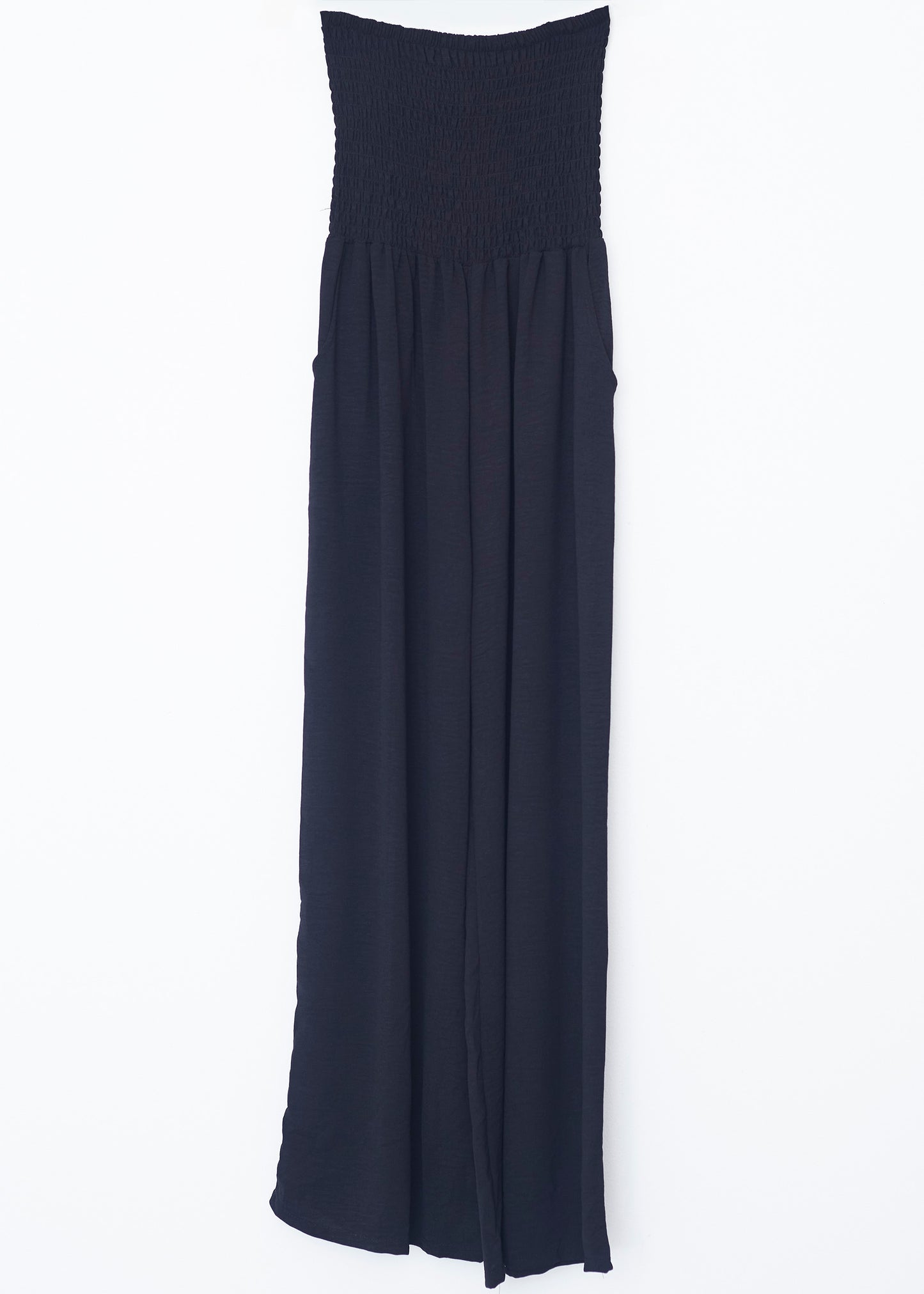 Flowy ruched jumpsuit