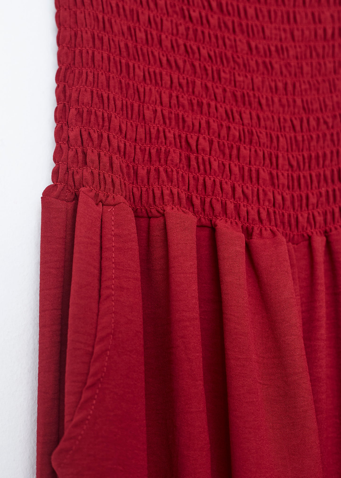 Flowy ruched jumpsuit