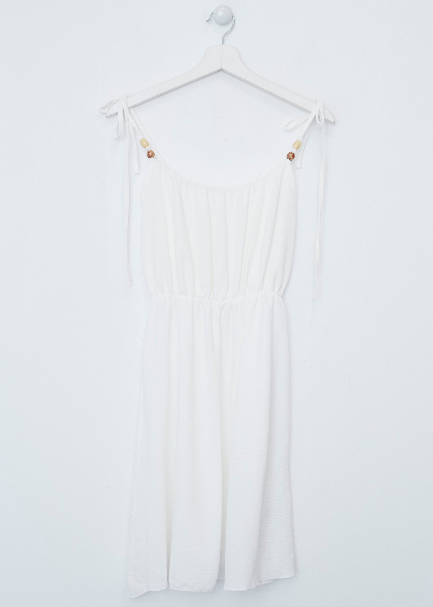 Vestido corto abalorios