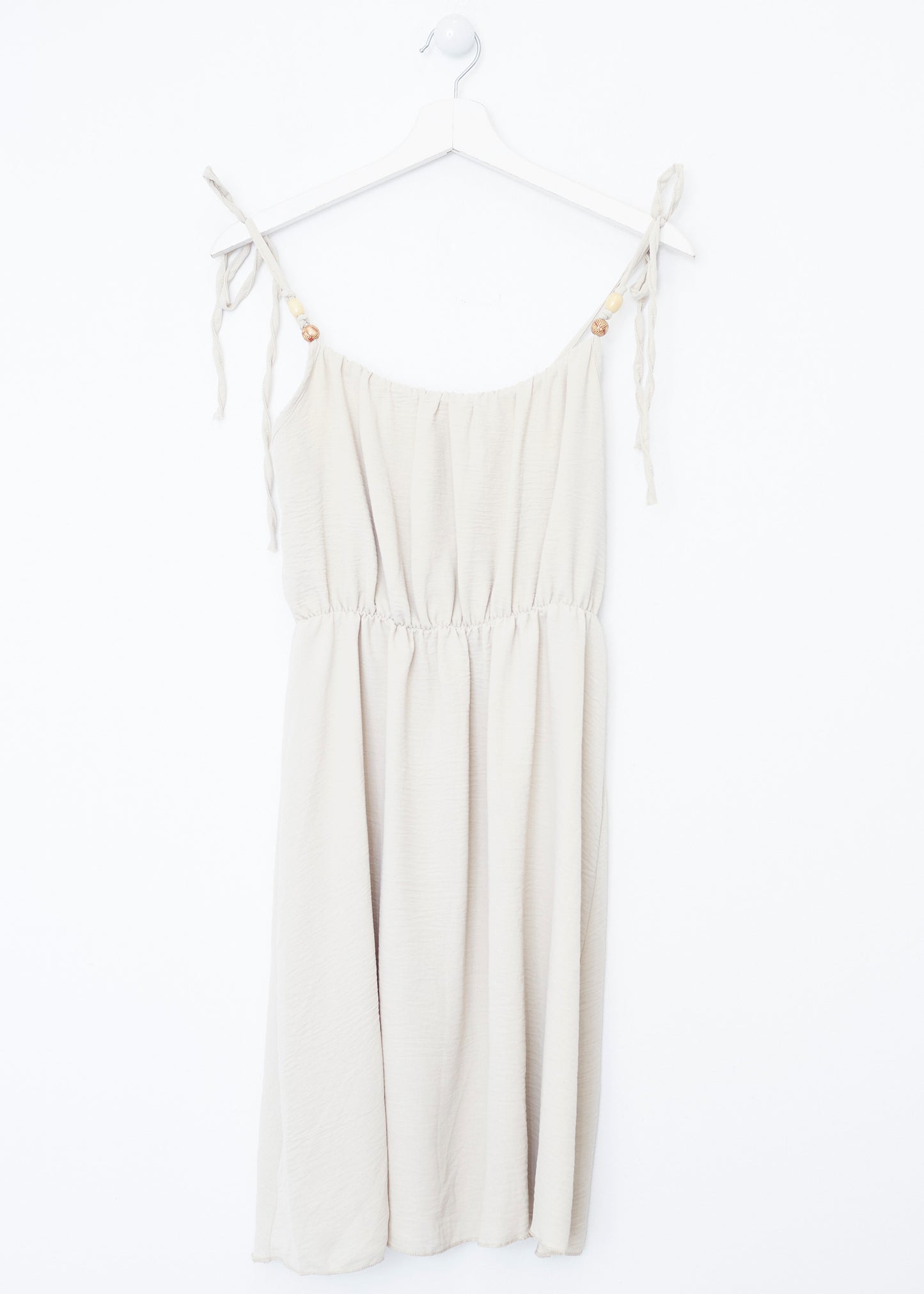 Vestido corto abalorios