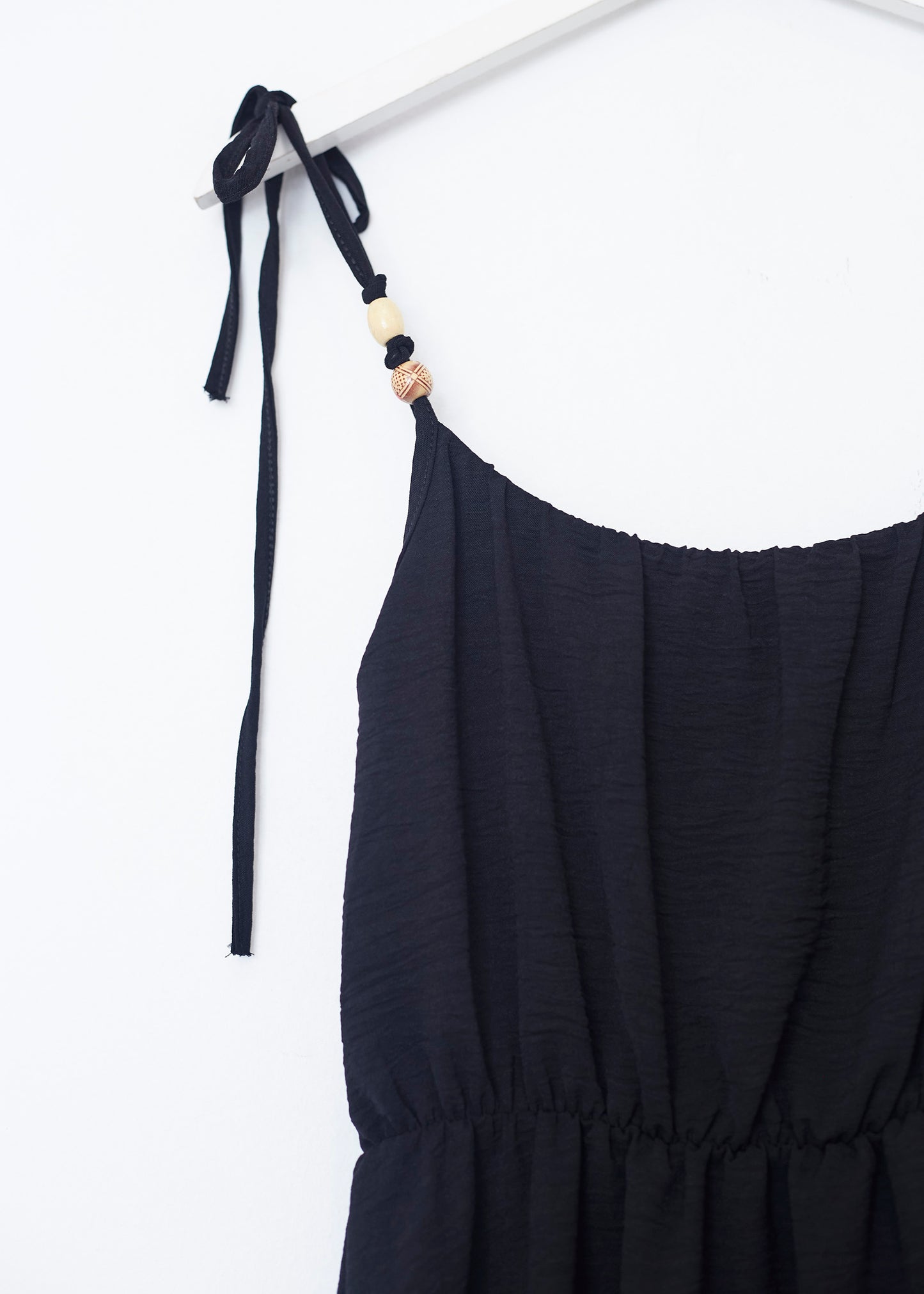 Vestido corto abalorios