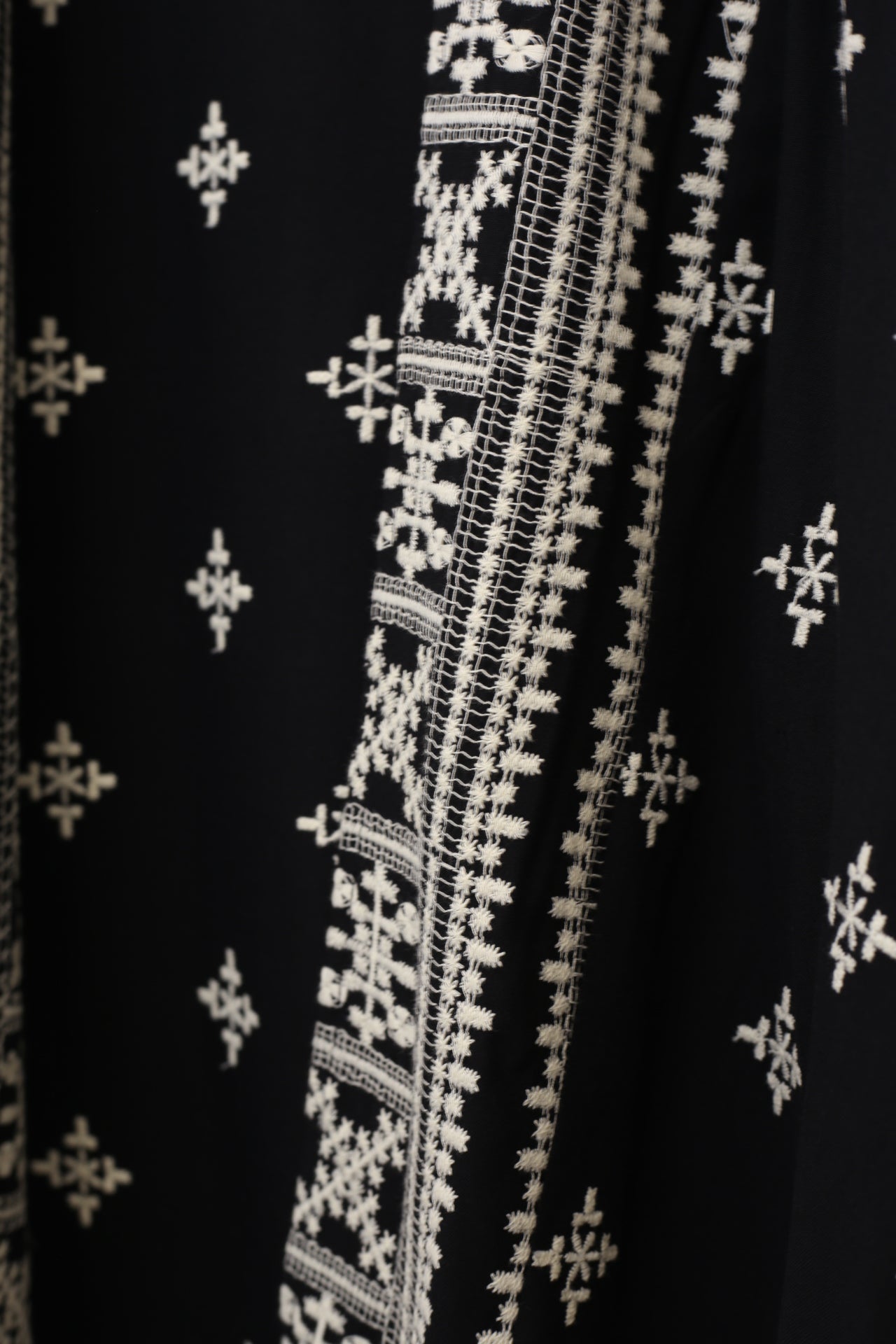 Kimono indio bordado