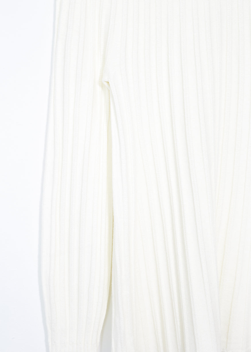Perkins collar ribbed sweater