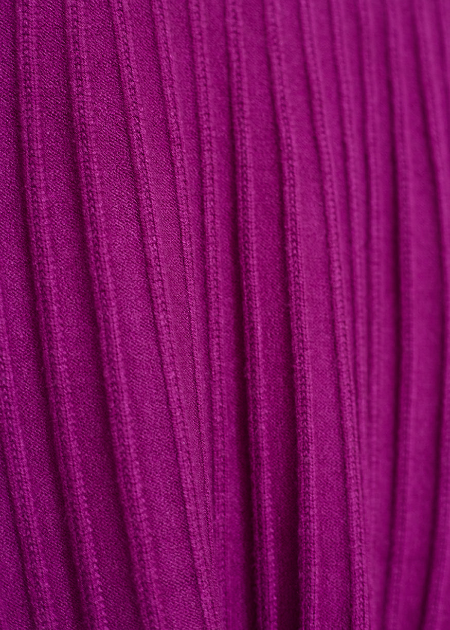 Perkins collar ribbed sweater