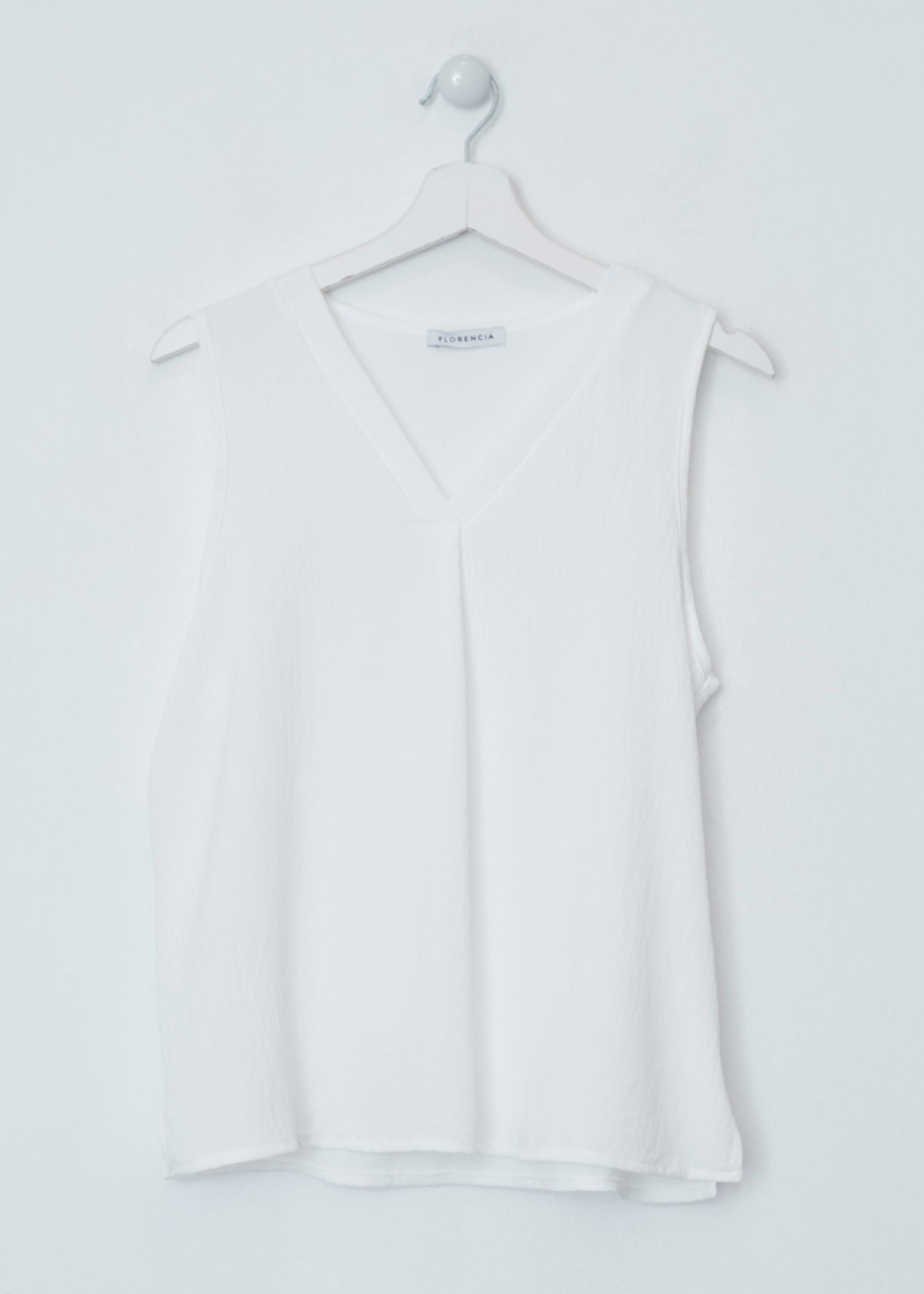 Flowy top with wide straps
