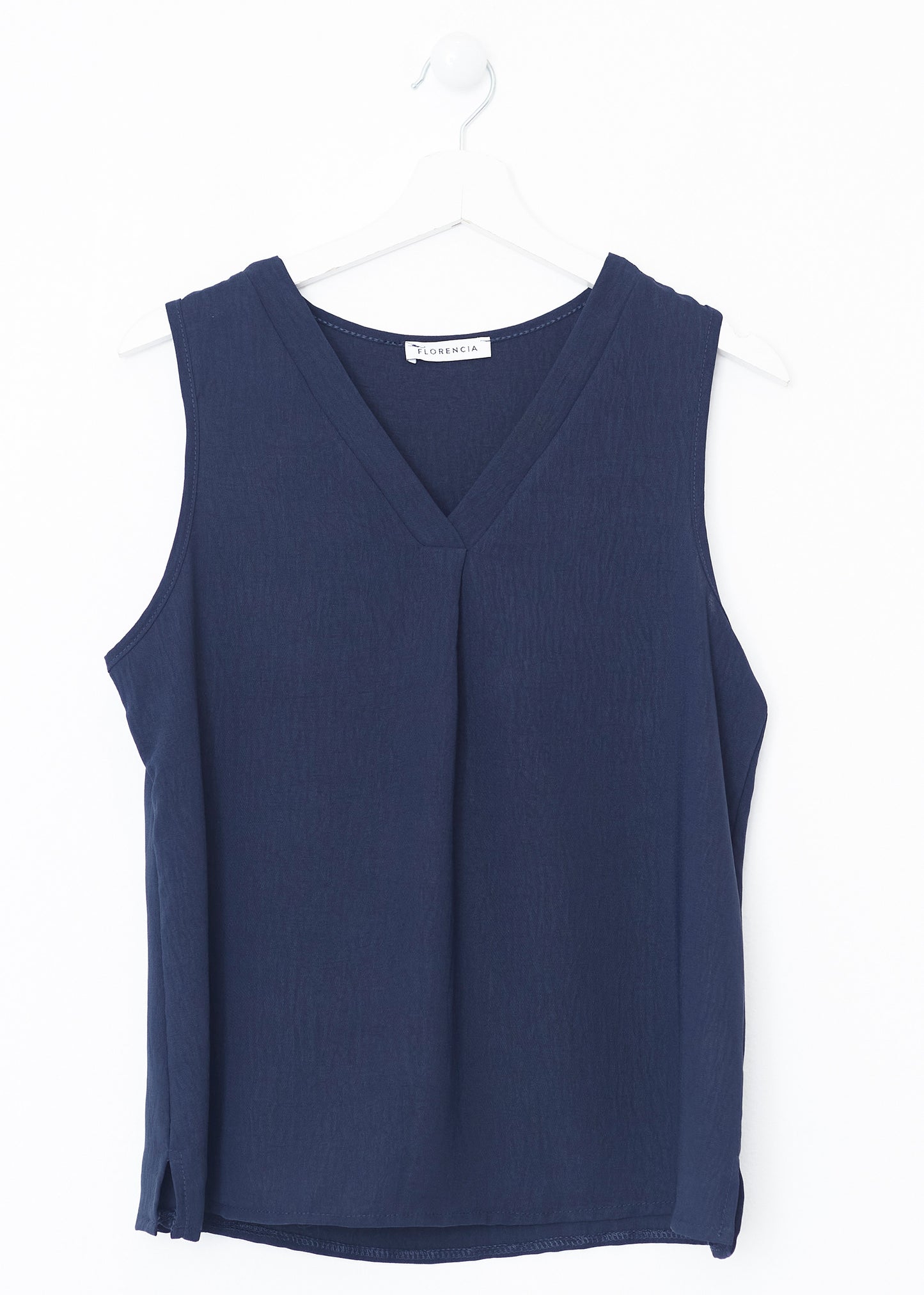 Flowy top with wide straps