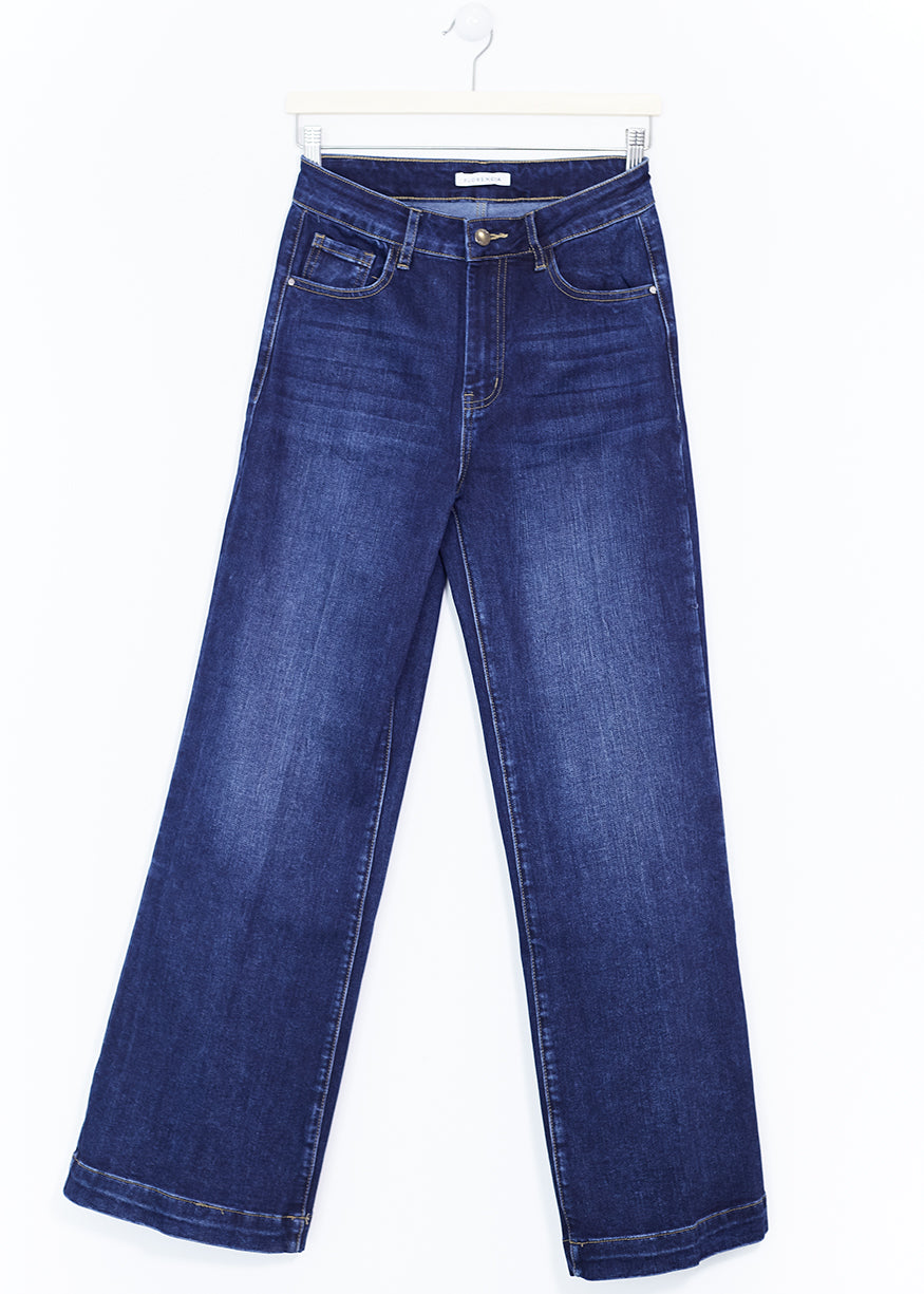 Wide leg jeans